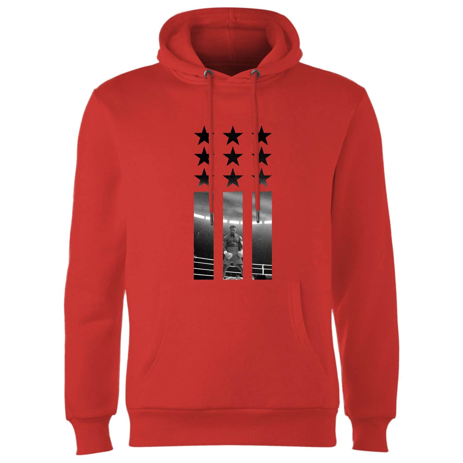 Creed Poster Stars Hoodie - Red