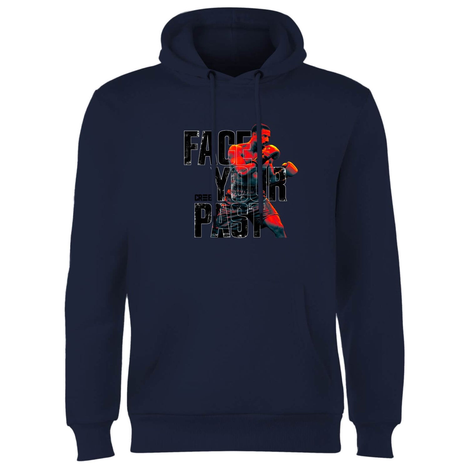Creed Face Your Past Hoodie - Navy - S
