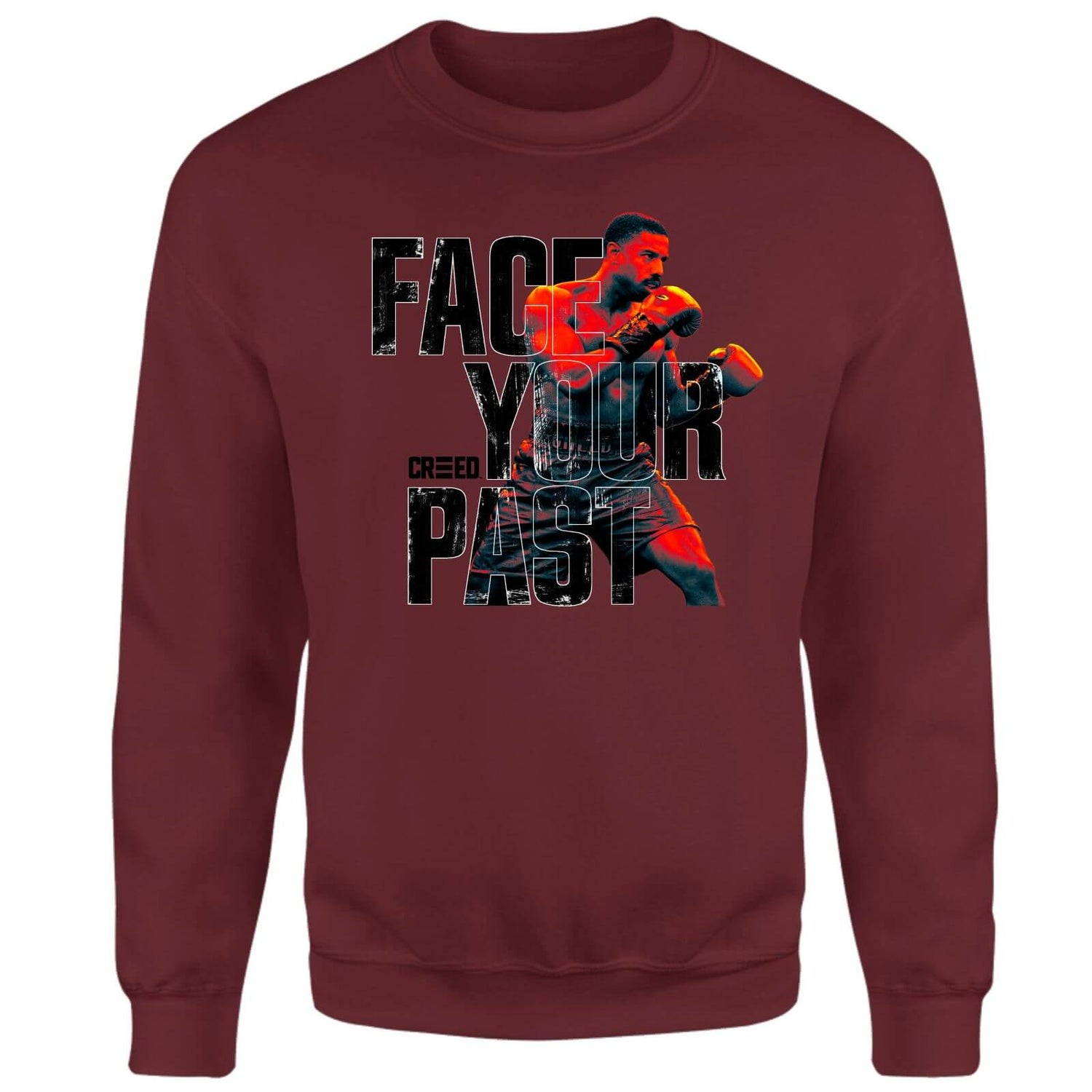 Creed Face Your Past Sweatshirt - Burgundy