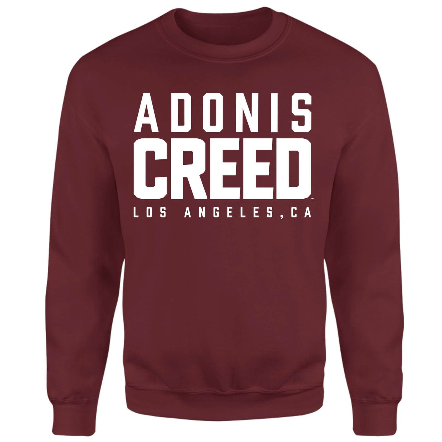 Creed Adonis Creed LA Logo Sweatshirt - Burgundy