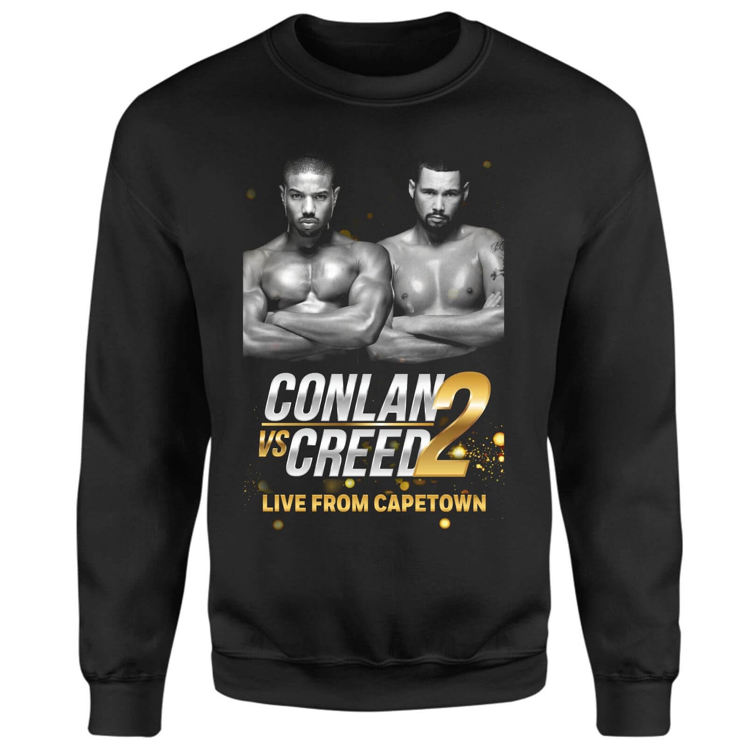 Creed Conlan Vs Creed 2 Poster Sweatshirt - Black