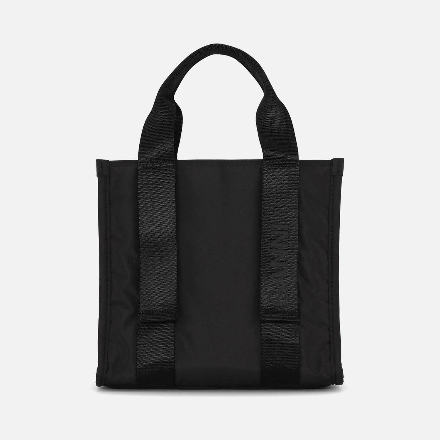 Ganni Tech Small Recycled Canvas Tote Bag