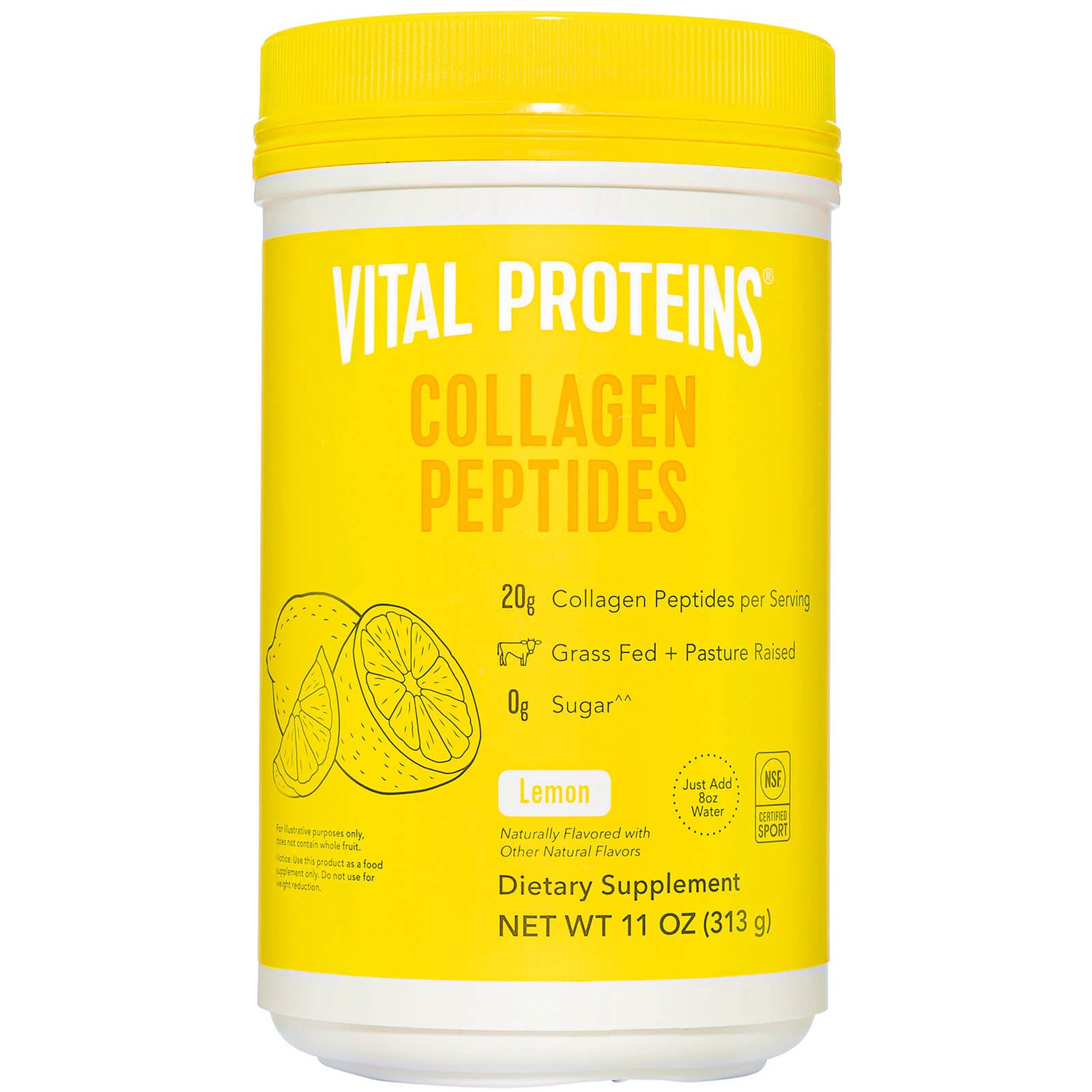 Vital Proteins Lemon CollPept Blue Ocean 4x313g US