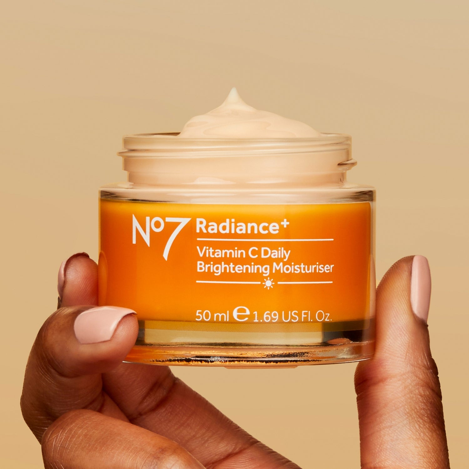 Radiance+ Vitamin C Daily Brightening Moisturiser, anti-ageing, hyaluronic acid, skin strengthening