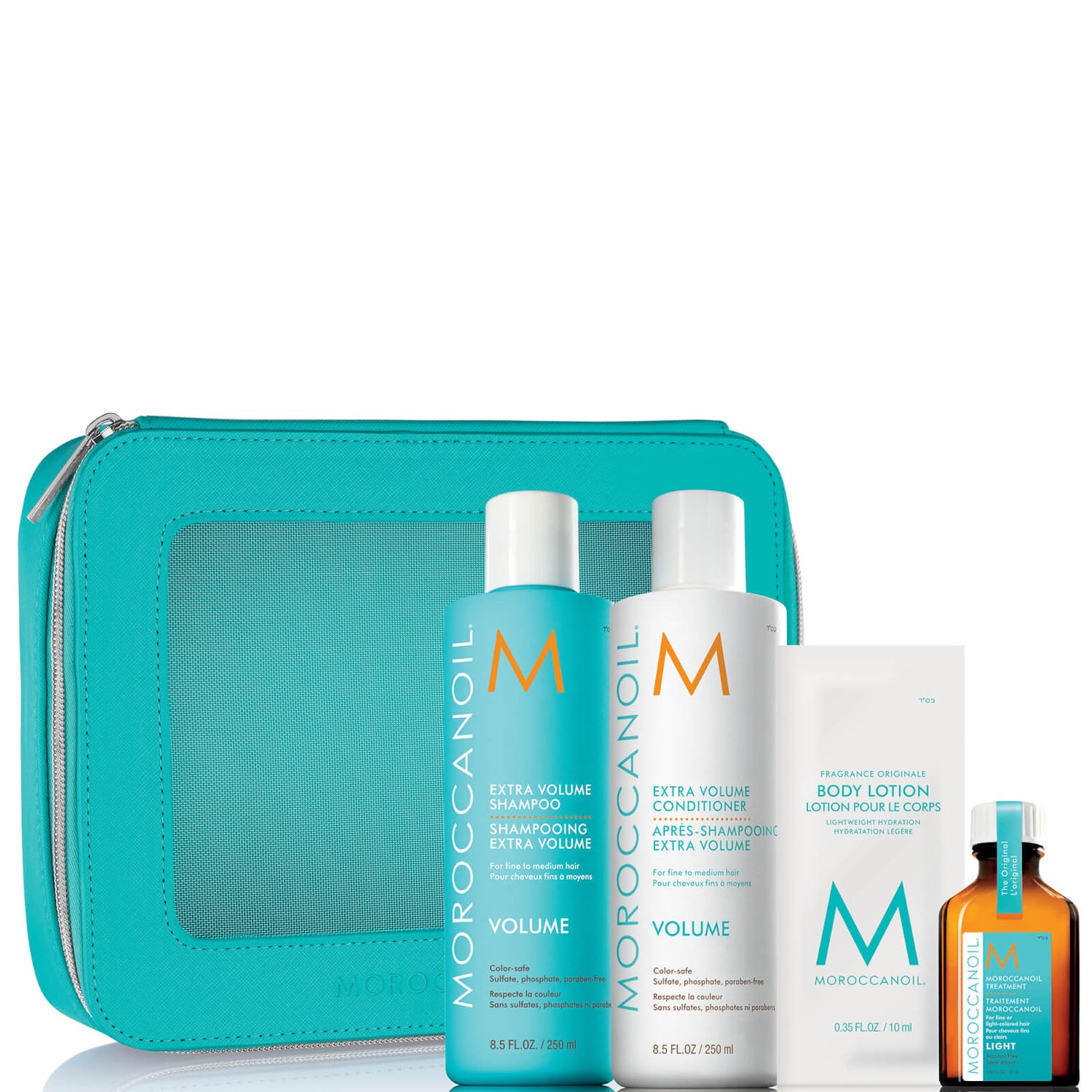 Moroccanoil Extra Volume Shampoo and Conditioner with Gifts