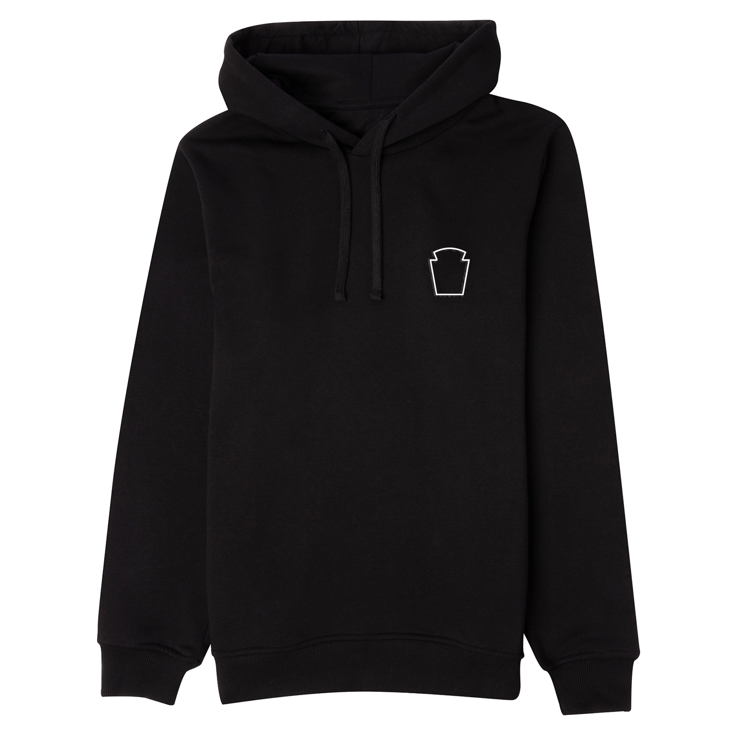 Heinz Embroidered Hoodie Black S