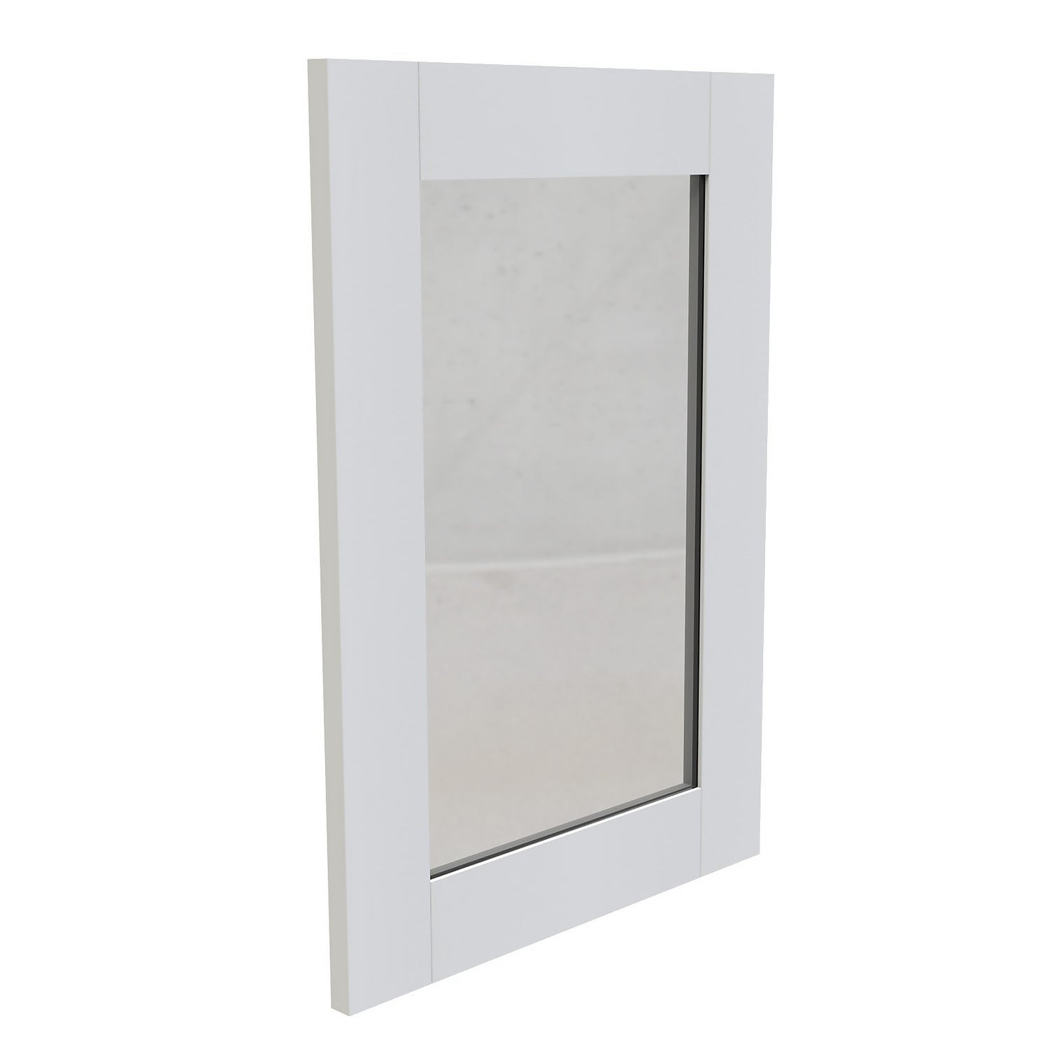 Classic Shaker Glass Kitchen Cabinet Door W 497mm Grey Homebase