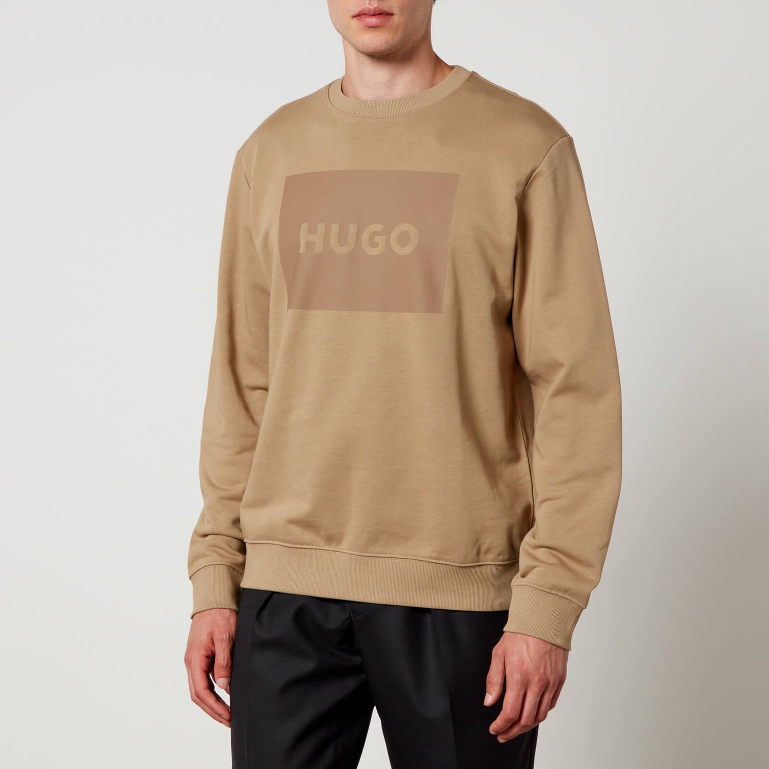 HUGO Duragol Cotton-Jersey Sweatshirt - S