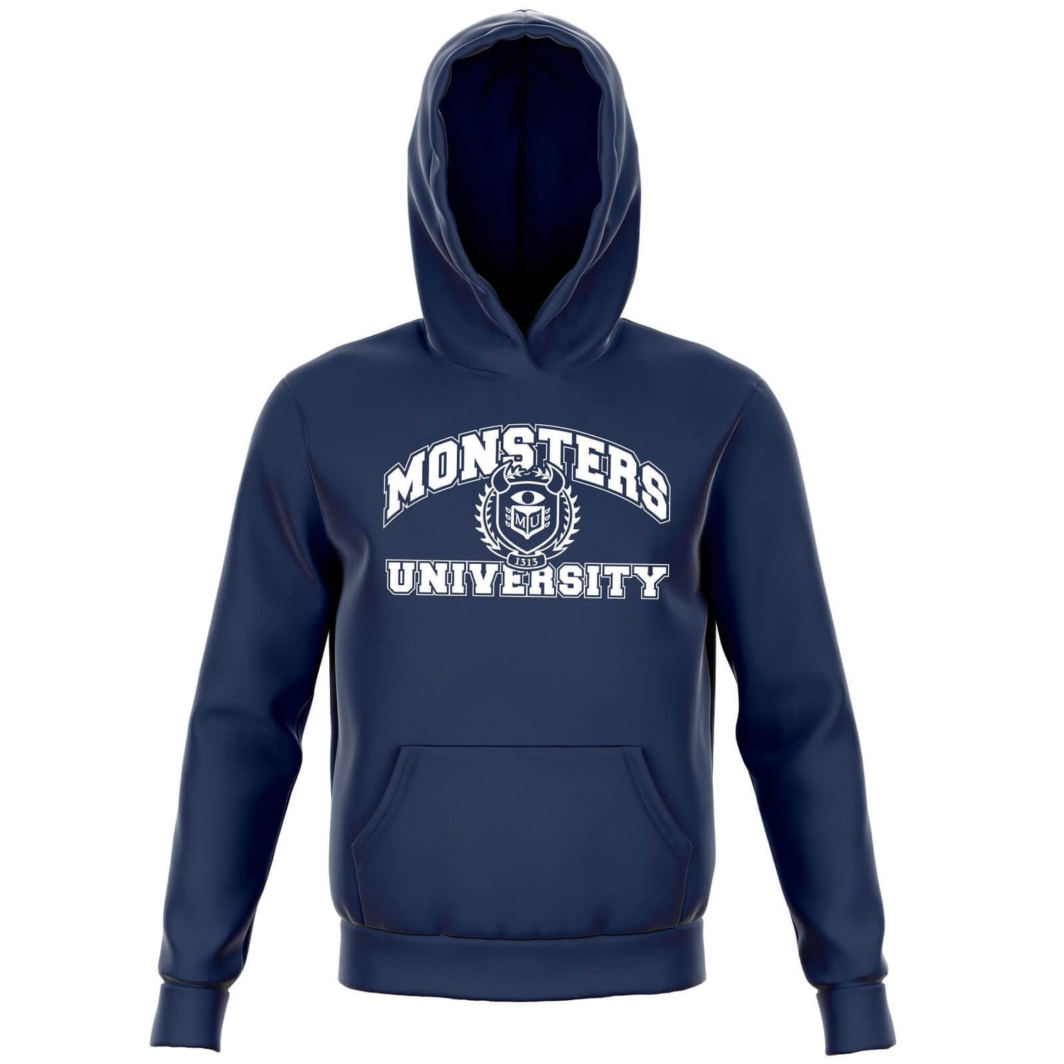 Monsters Inc. Monsters University Student Kids' Hoodie - Navy