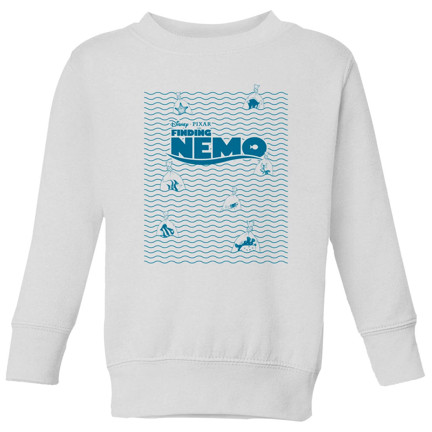 Finding Nemo Now What? Kids' Sweatshirt - White