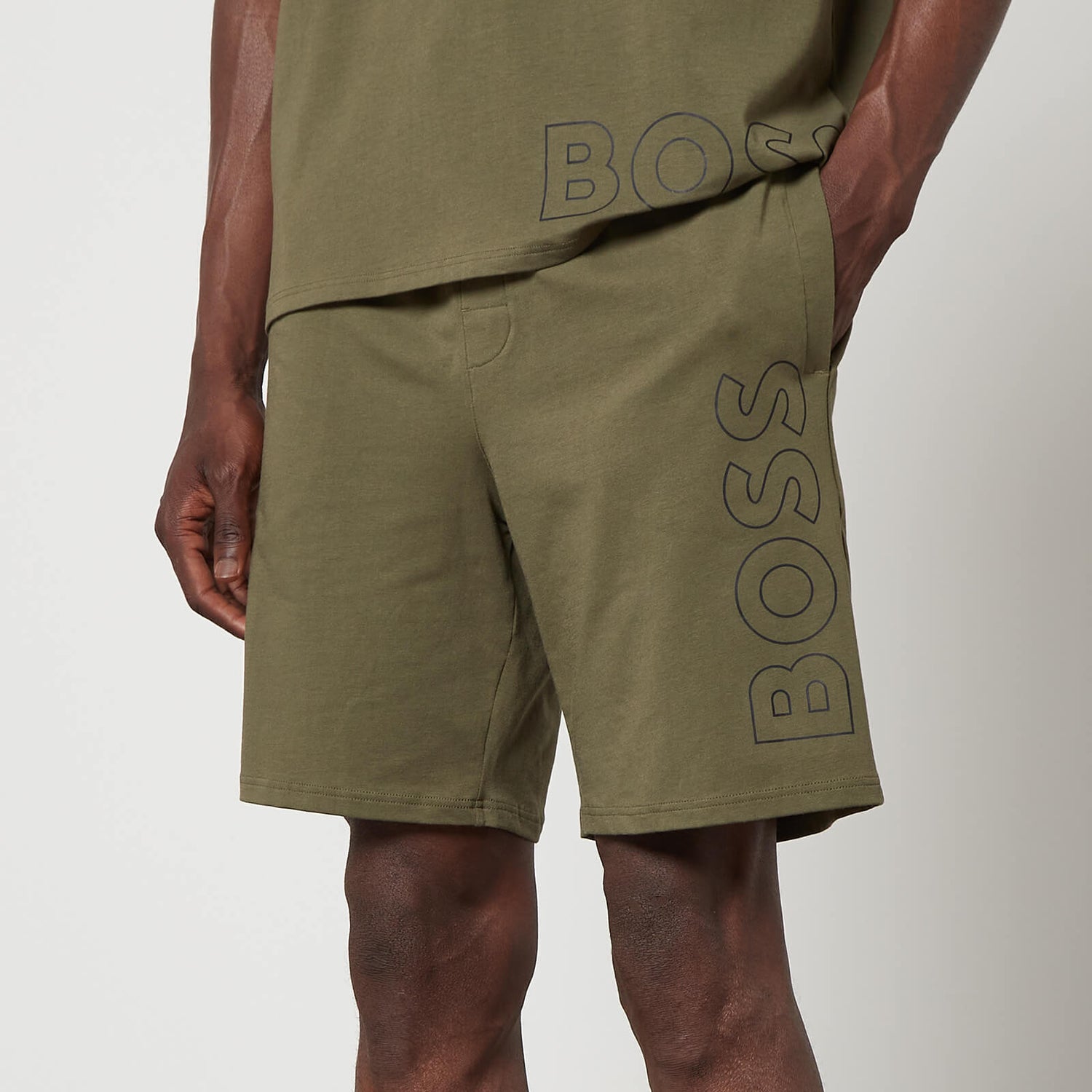 BOSS Bodywear Identity Cotton Lounge Shorts - S