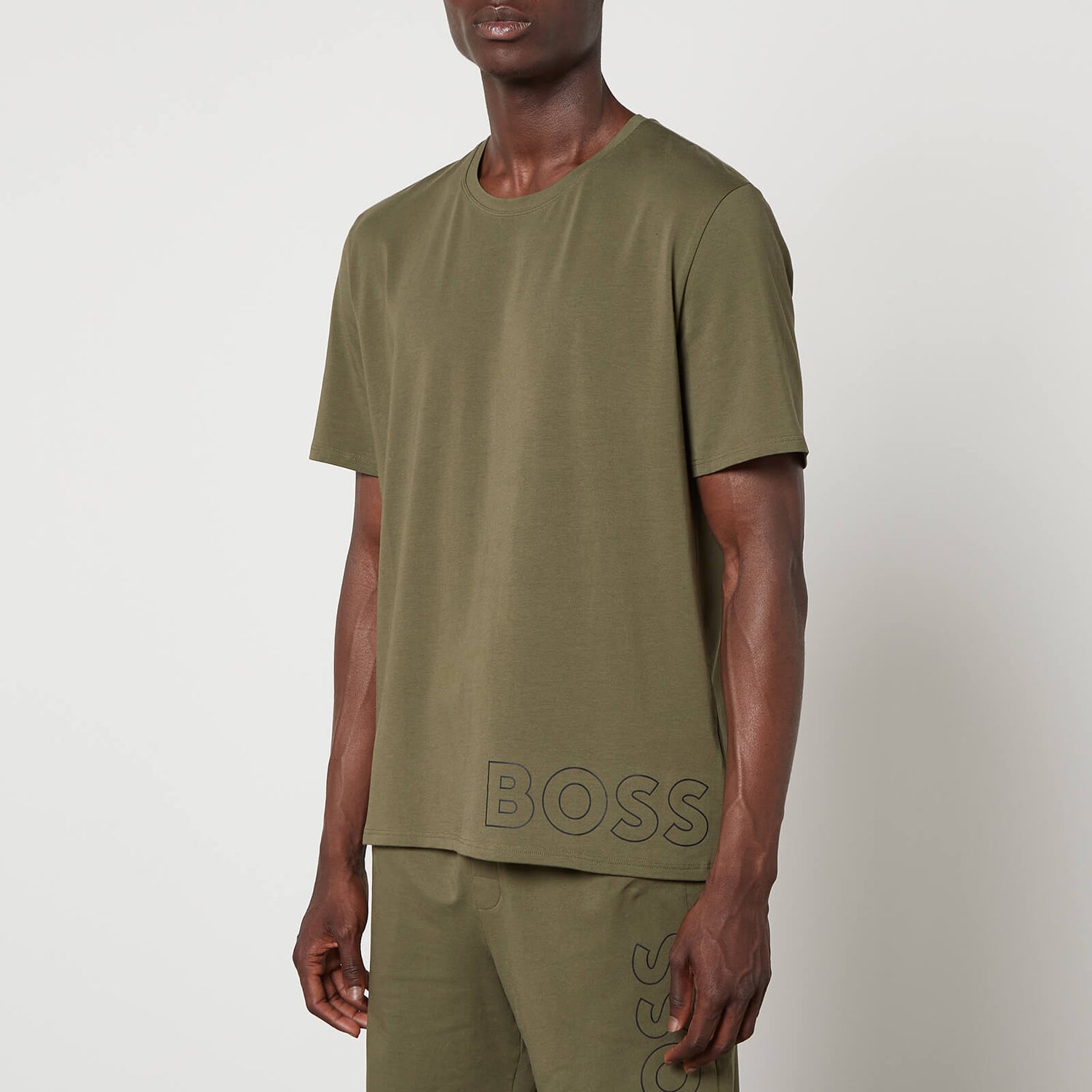 BOSS Bodywear Identity Cotton-Blend T-Shirt - S