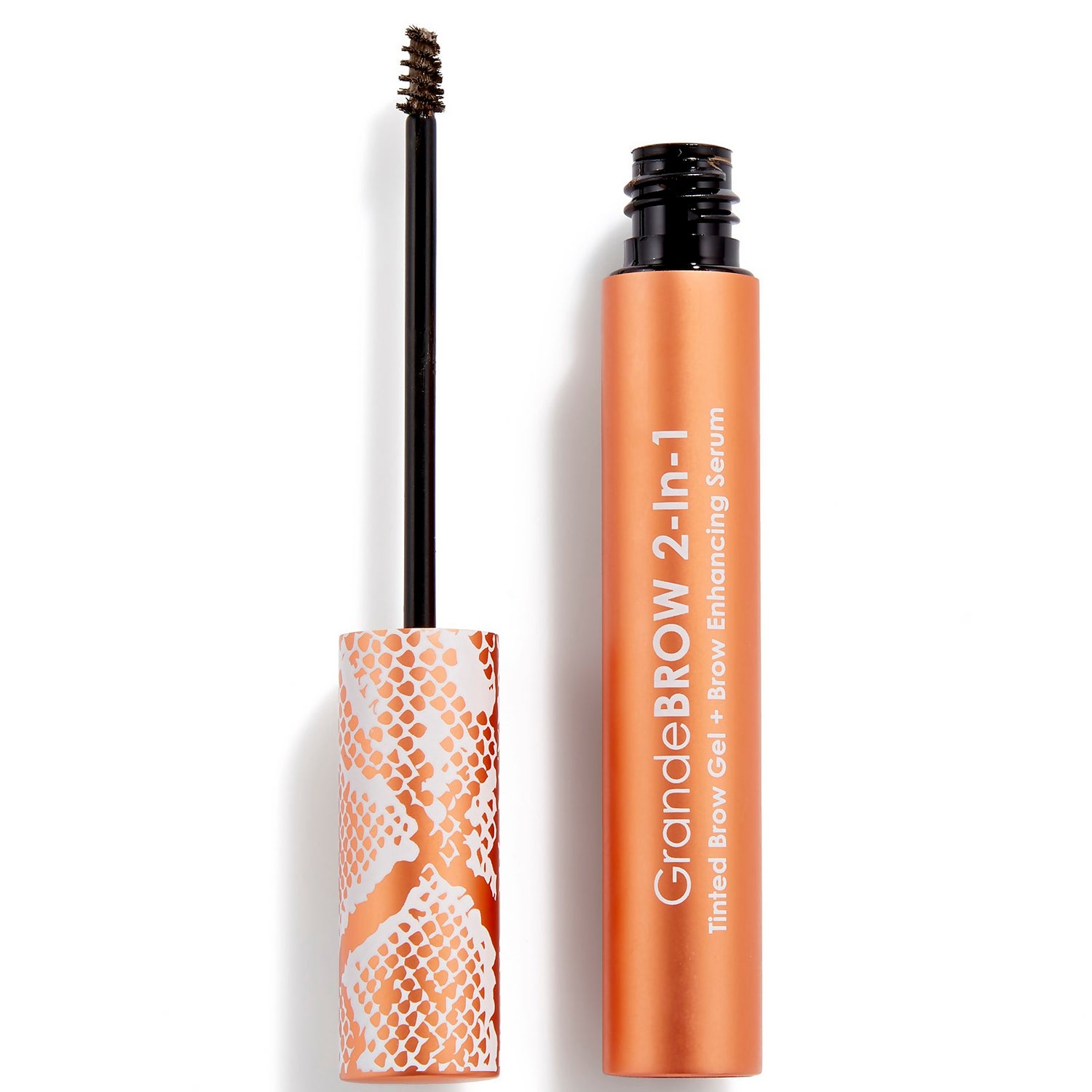 GRANDE Cosmetics GrandeBROW 2-in-1 Tinted Brow Gel and Brow Enhancing Serum 3.5ml (Various Shades)