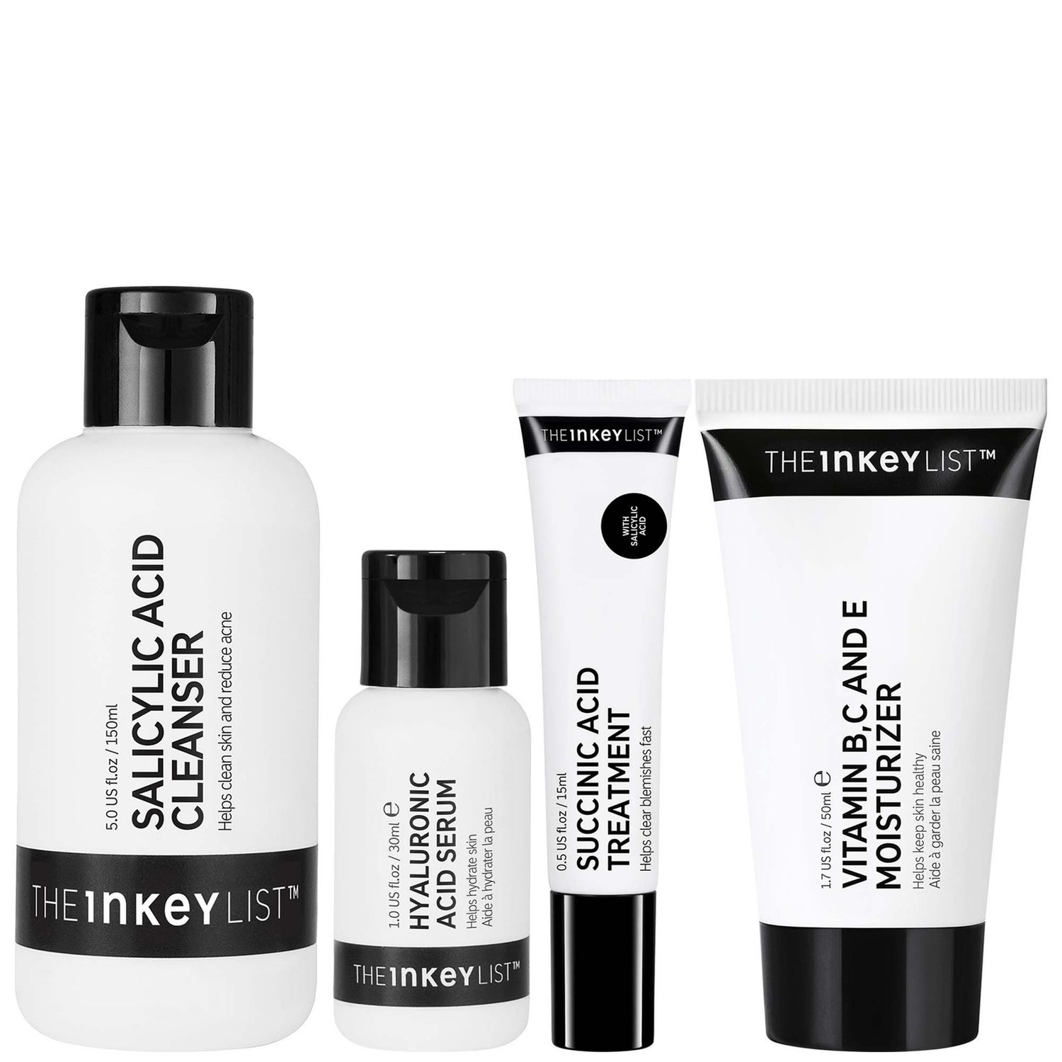 The Inkey List Clearer Skin Bundle