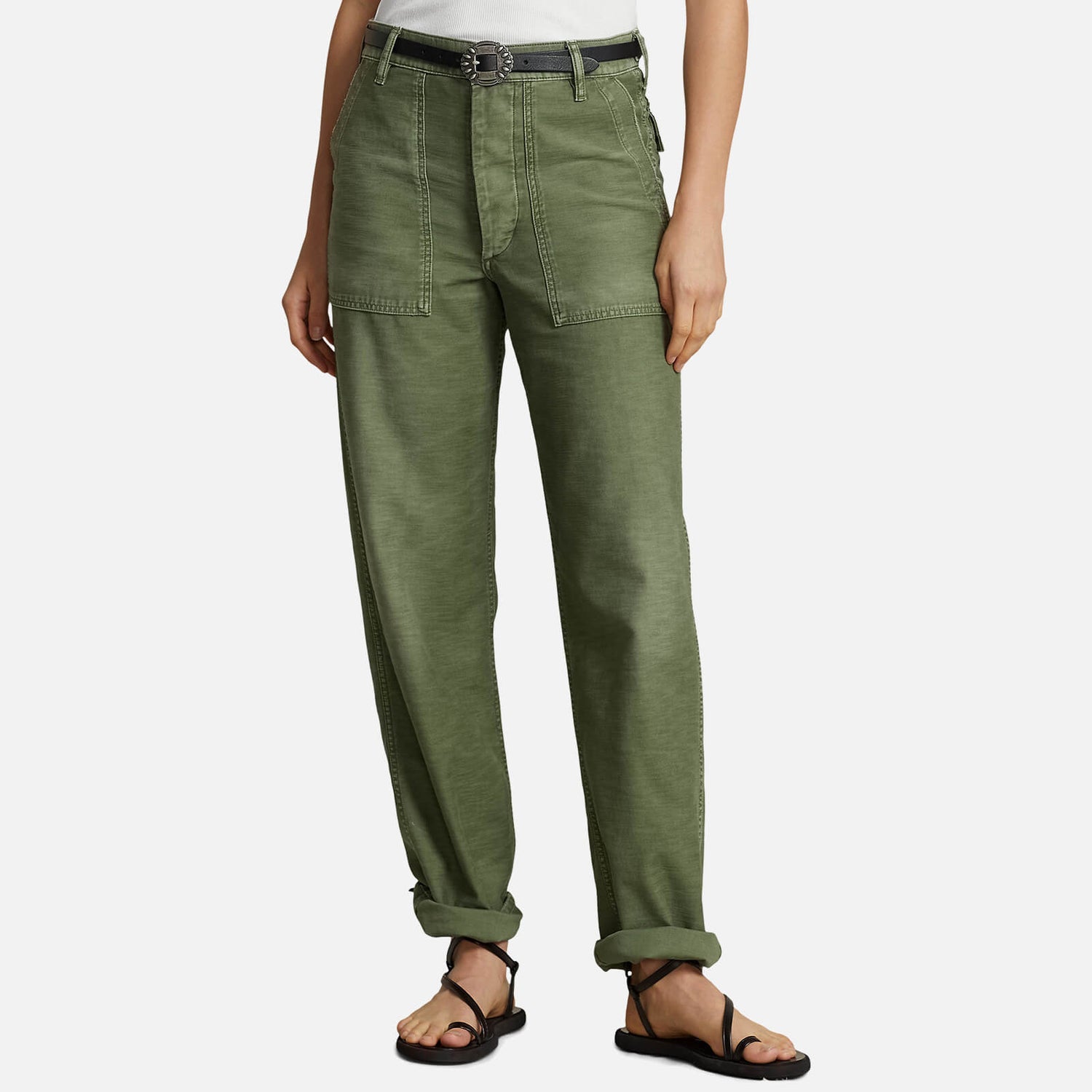 Polo Ralph Lauren Military Cotton Trousers - UK 8