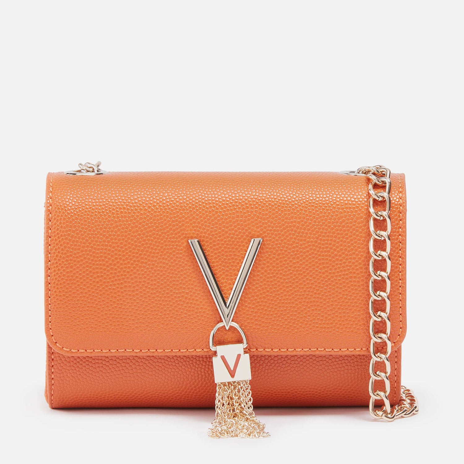 Valentino Bags Divina Faux Leather Pochette Bag