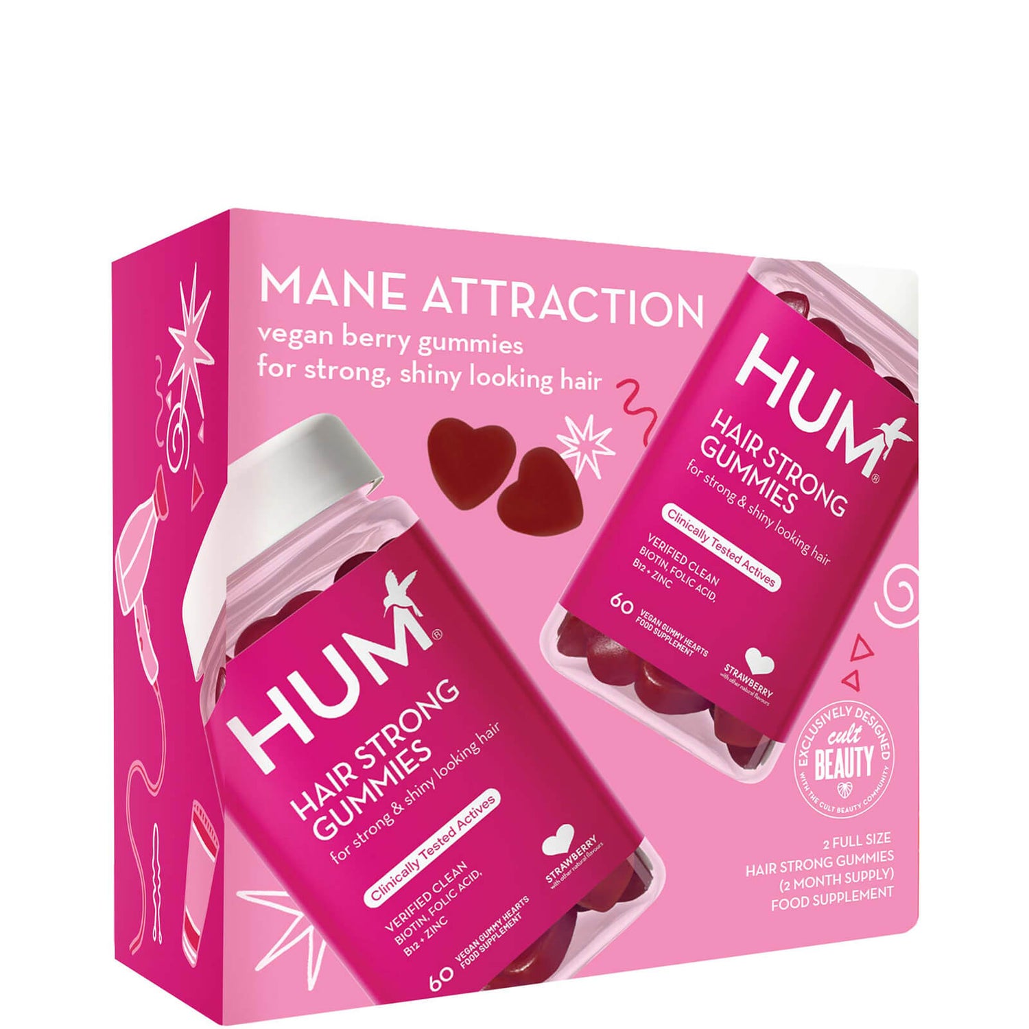 HUM Nutrition Mane Attraction Bundle