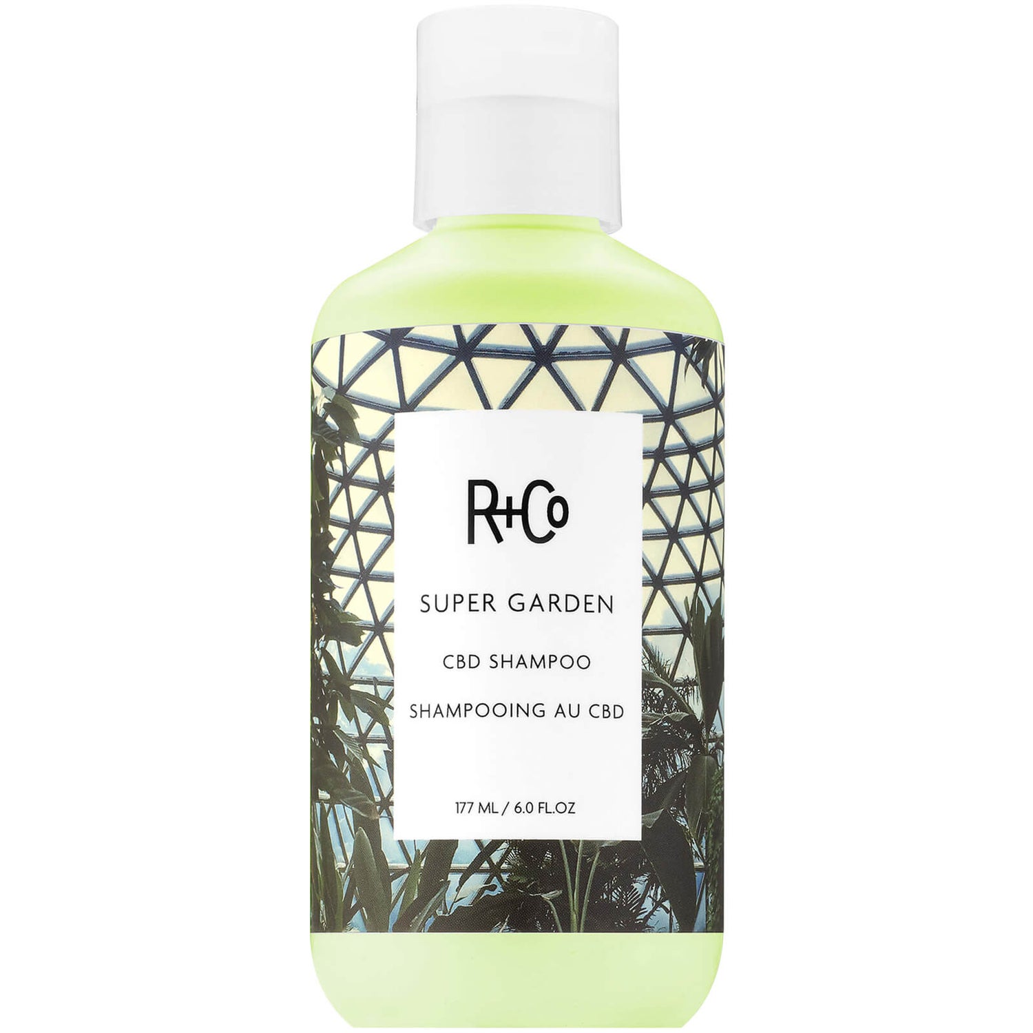 R+Co Super Garden CBD Shampoo 177ml