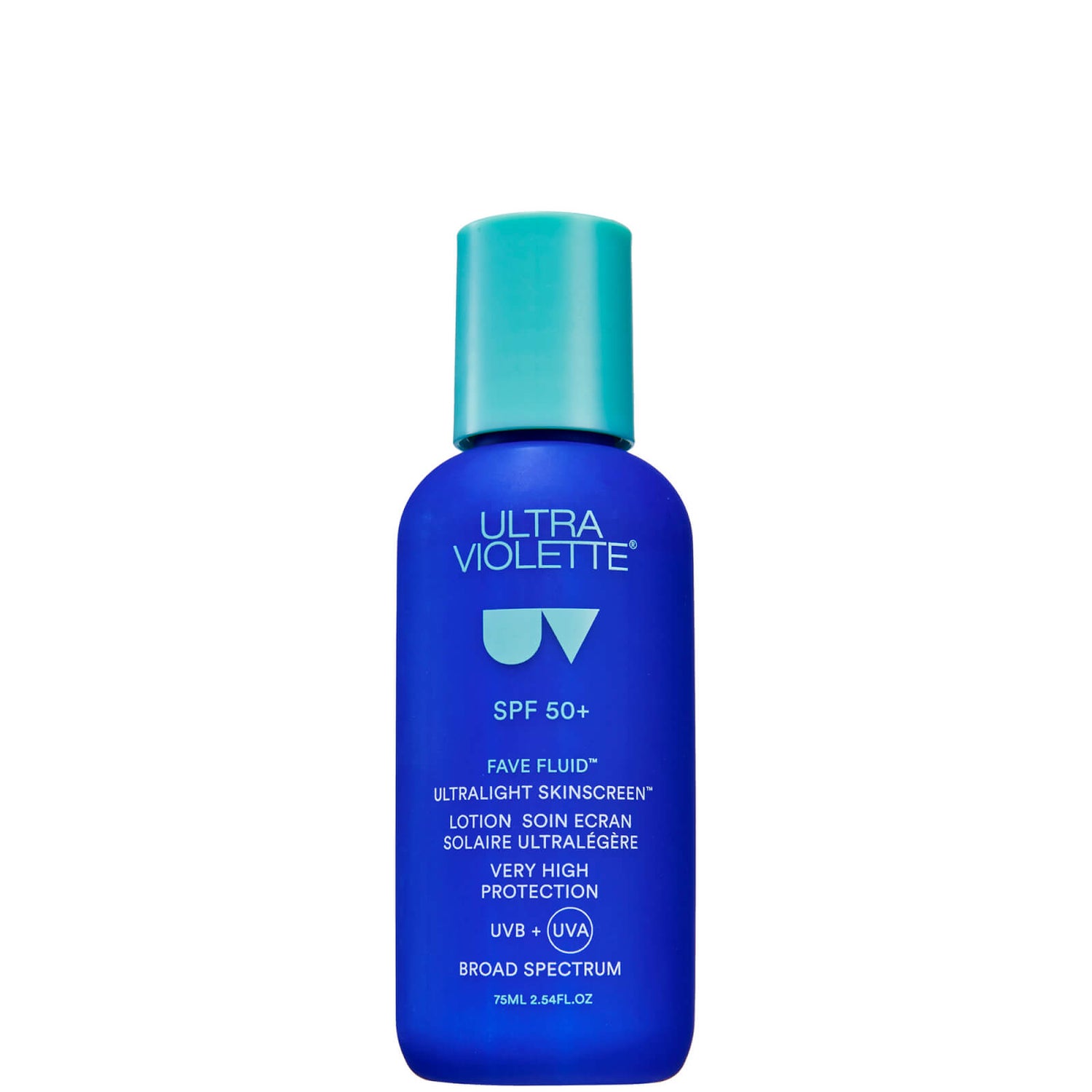 Ultra Violette Fave Fluid SPF 50+ Lightweight Skinscreen 75ml