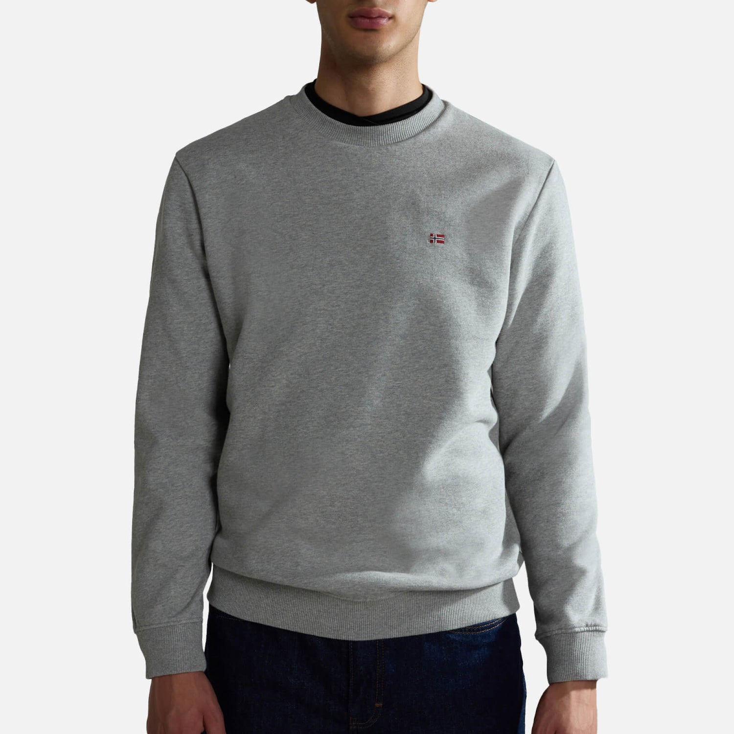 Napapijri Balis Crew Cotton-Blend Sweatshirt