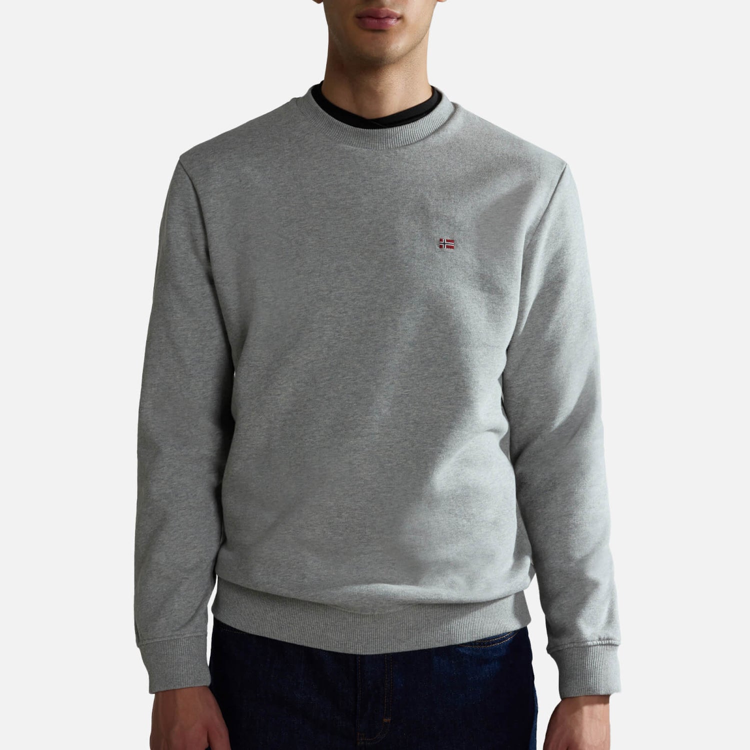 Napapijri Balis Crew Cotton-Blend Sweatshirt - S