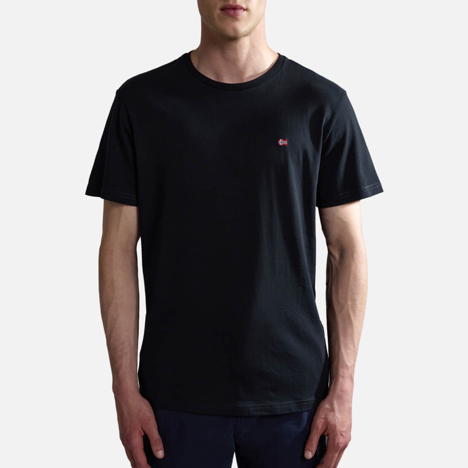 Napapijri Salis Cotton-Jersey T-Shirt - L