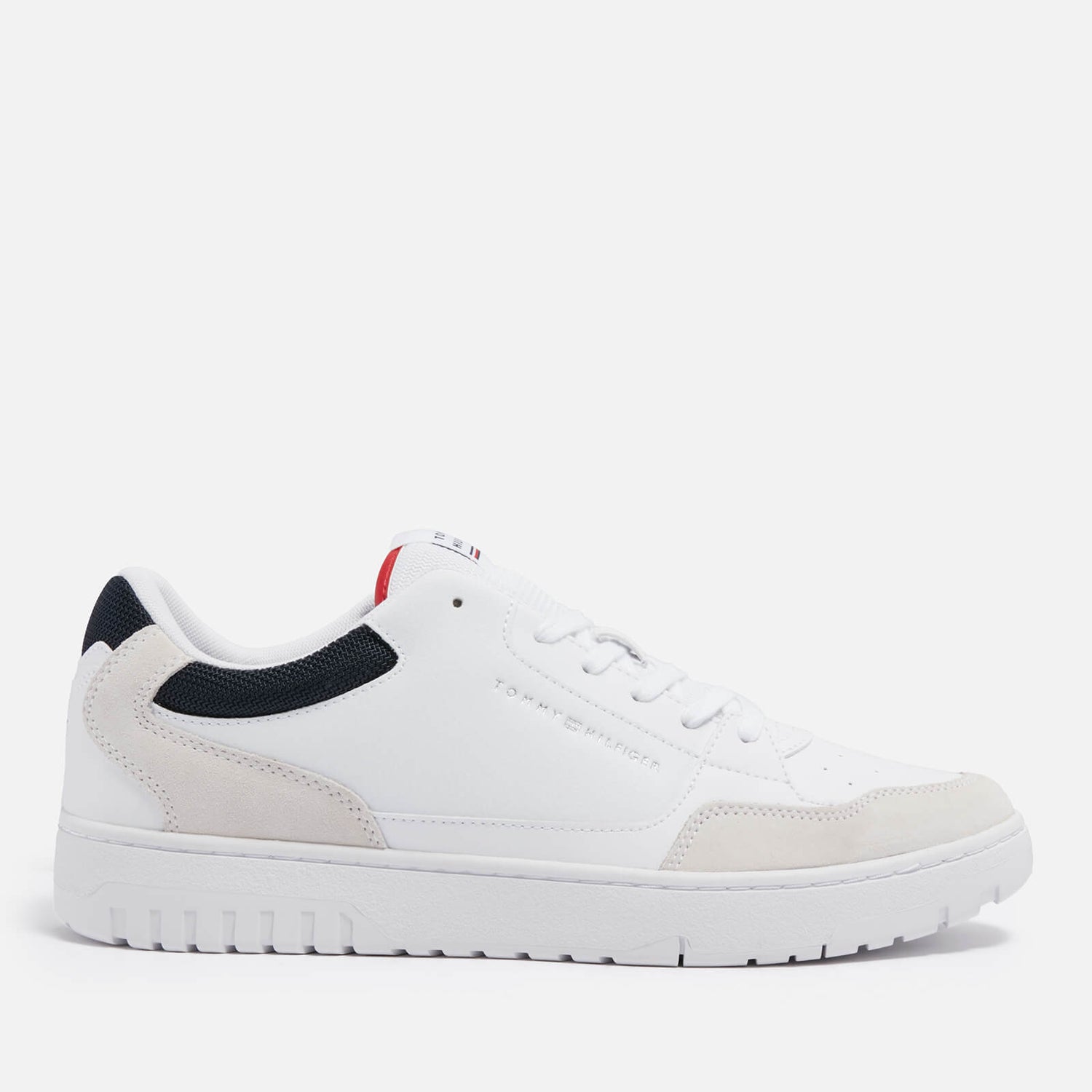 Tommy Hilfiger Men's Core Leather Basket Trainers - UK 7
