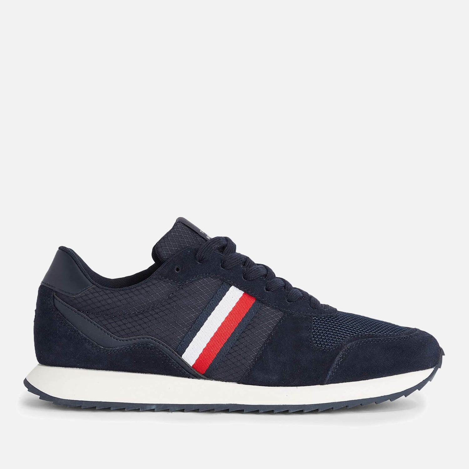 Tommy Hilfiger Men's Evo Mix Suede and Ripstop Trainers