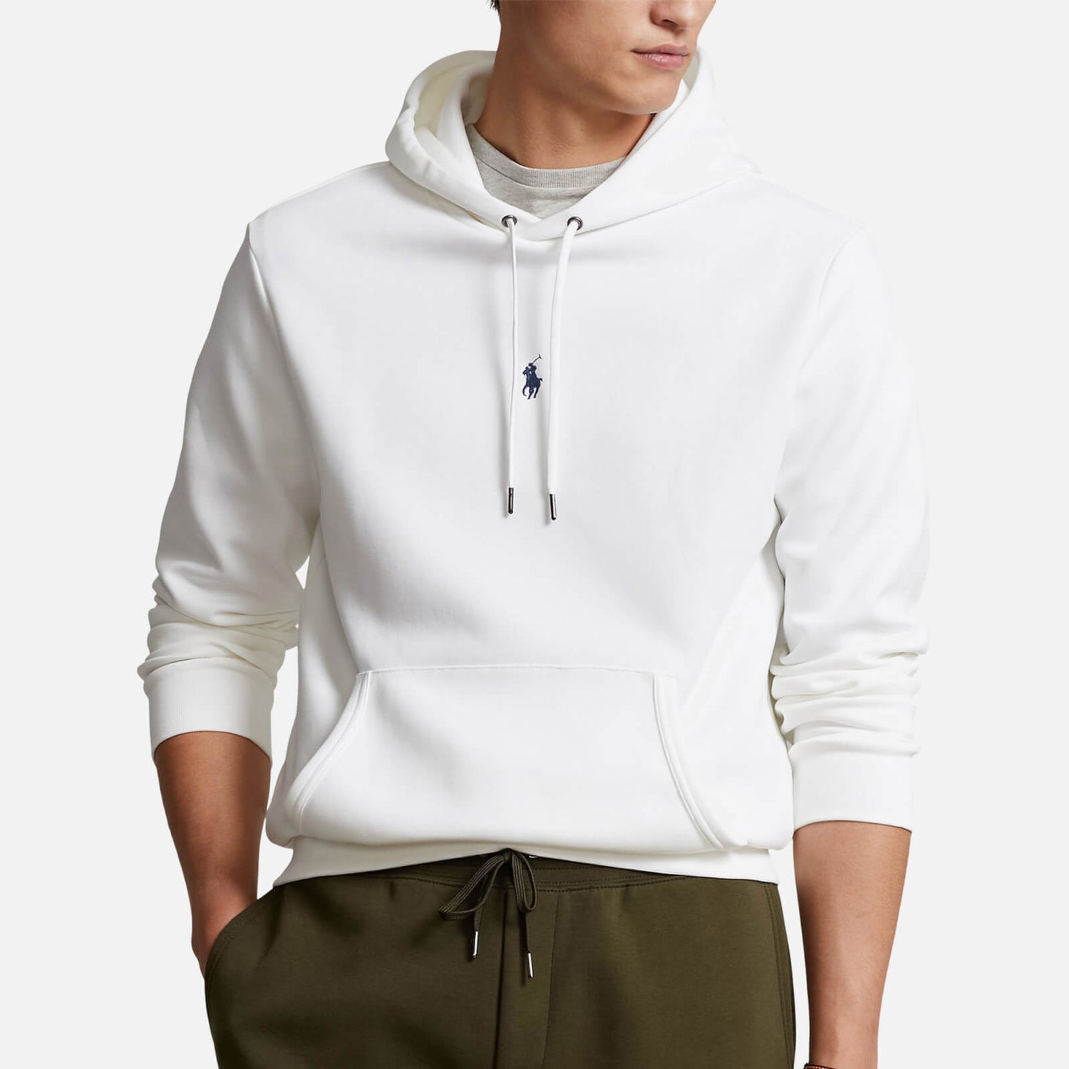 Polo Ralph Lauren Double Knit Cotton-Jersey Hoodie