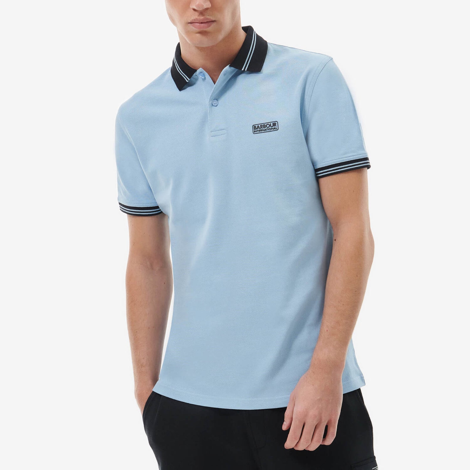 Barbour International Tracker Cotton-Piqué Polo Shirt - S