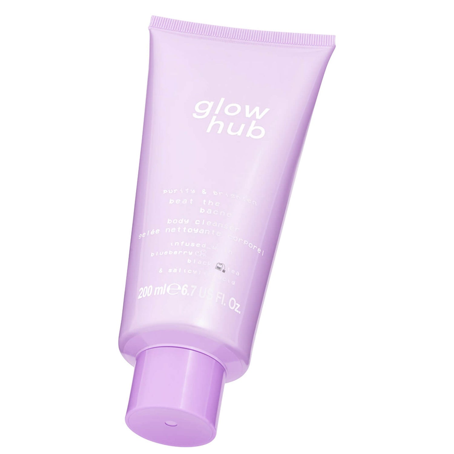 Glow Hub Purify and Brighten Body Cleanser 200ml