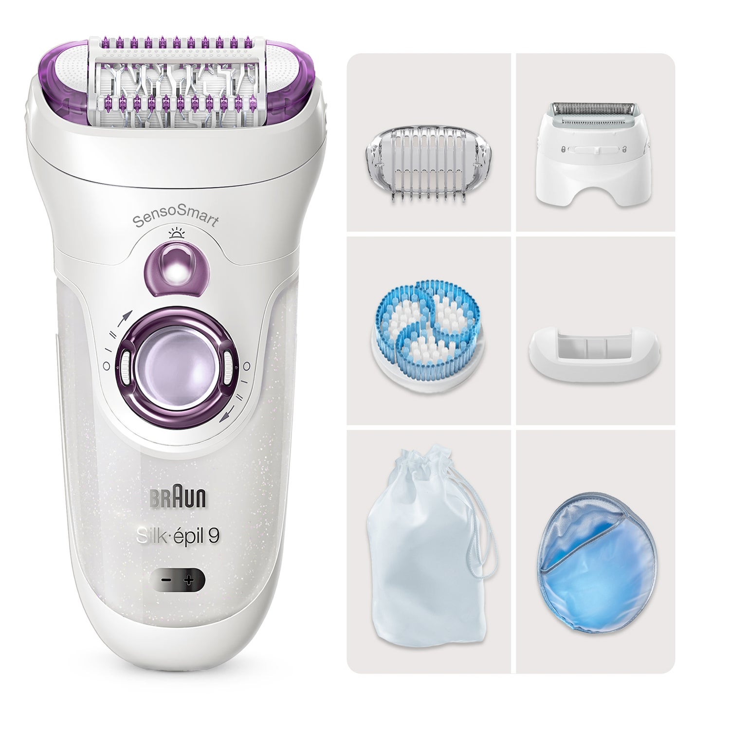 Braun Silk-épil 9 9-735 Epilator with Cooling Glove