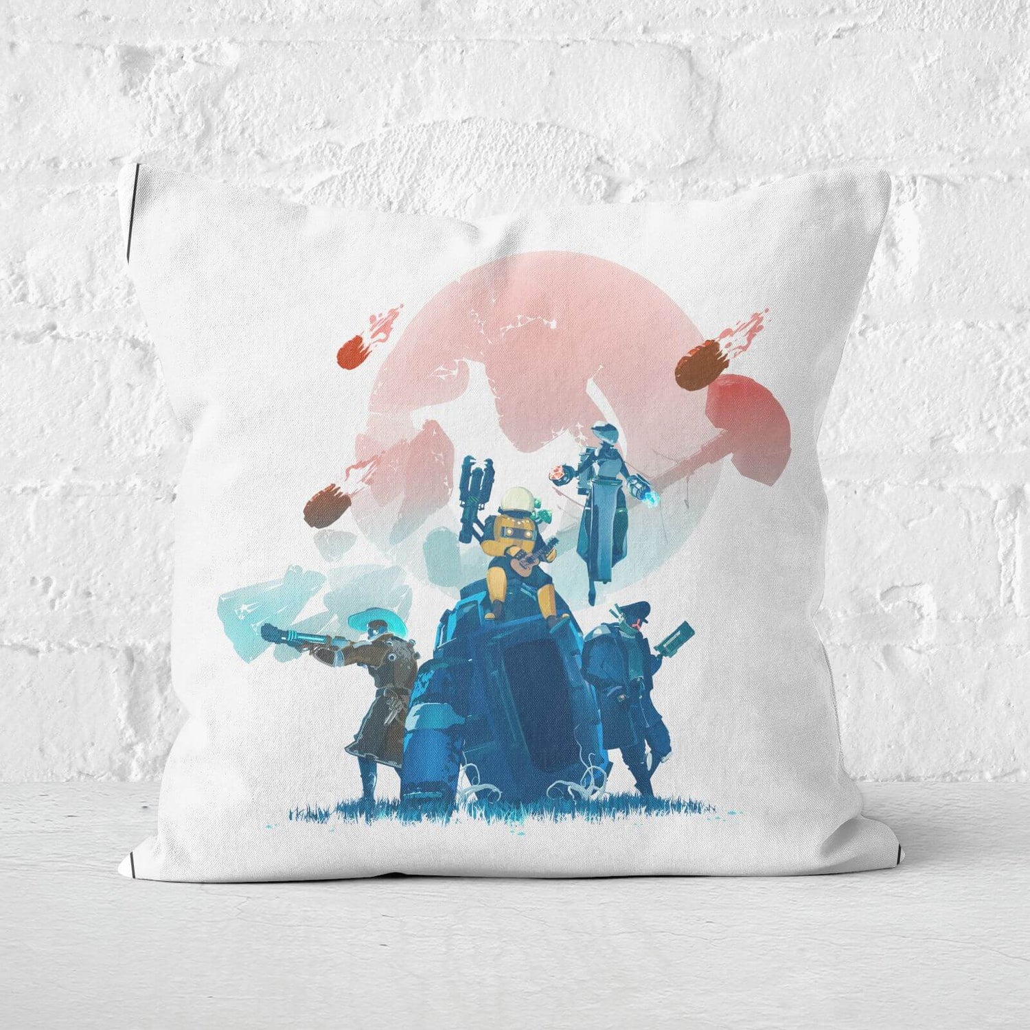 Risk Of Rain 2 Square Cushion