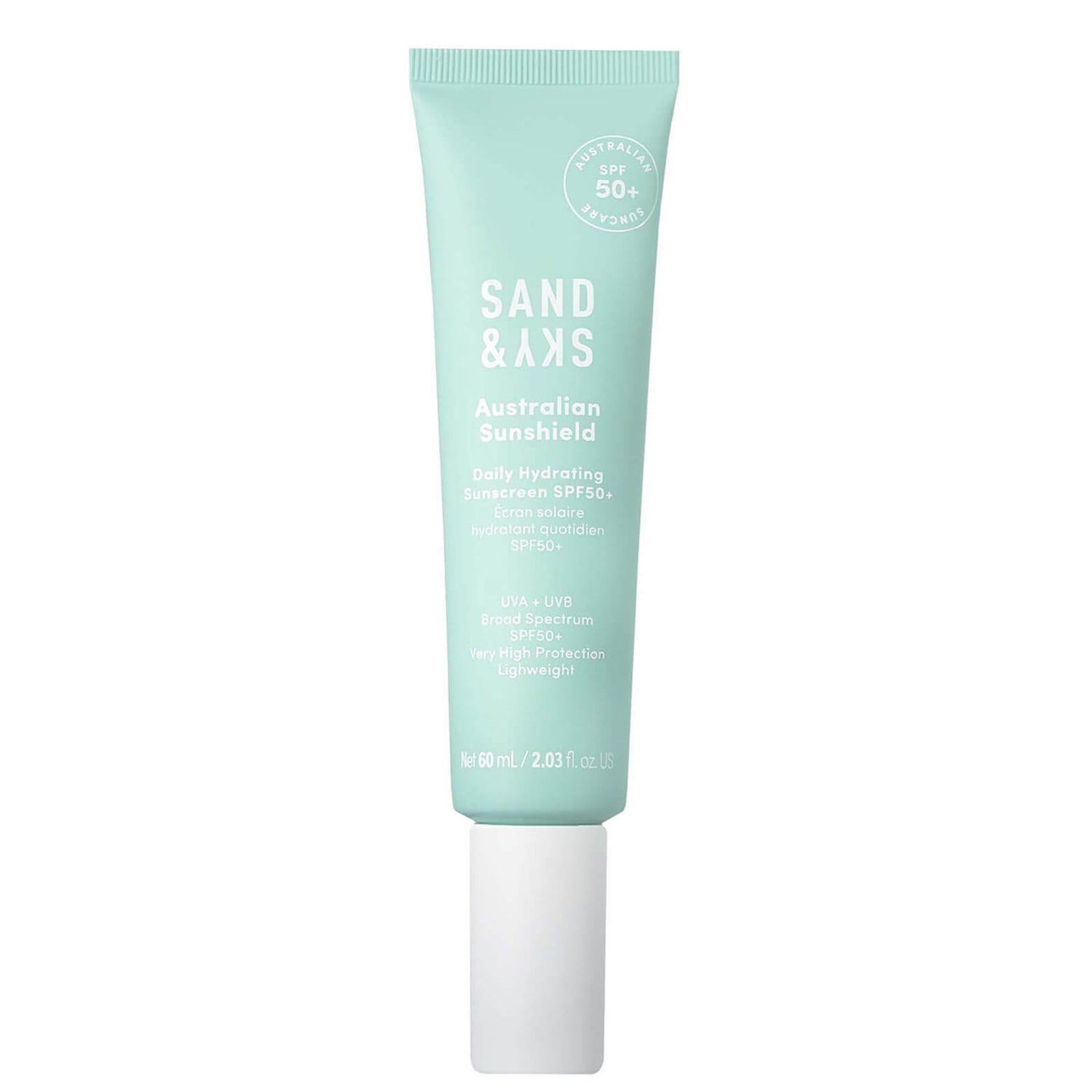 Sand & Sky Daily Hydrating Sunscreen SPF50 60ml