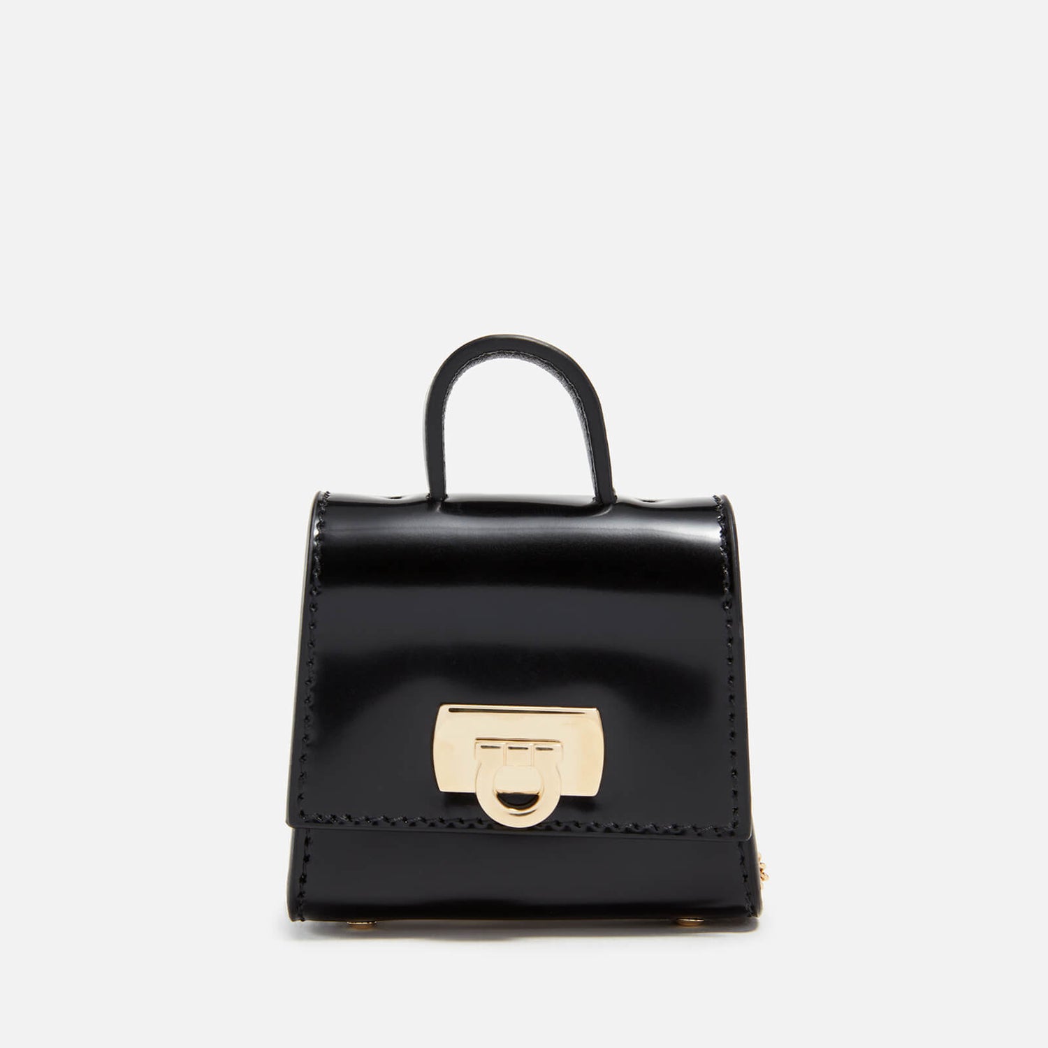Ferragamo Leather Airpod Case