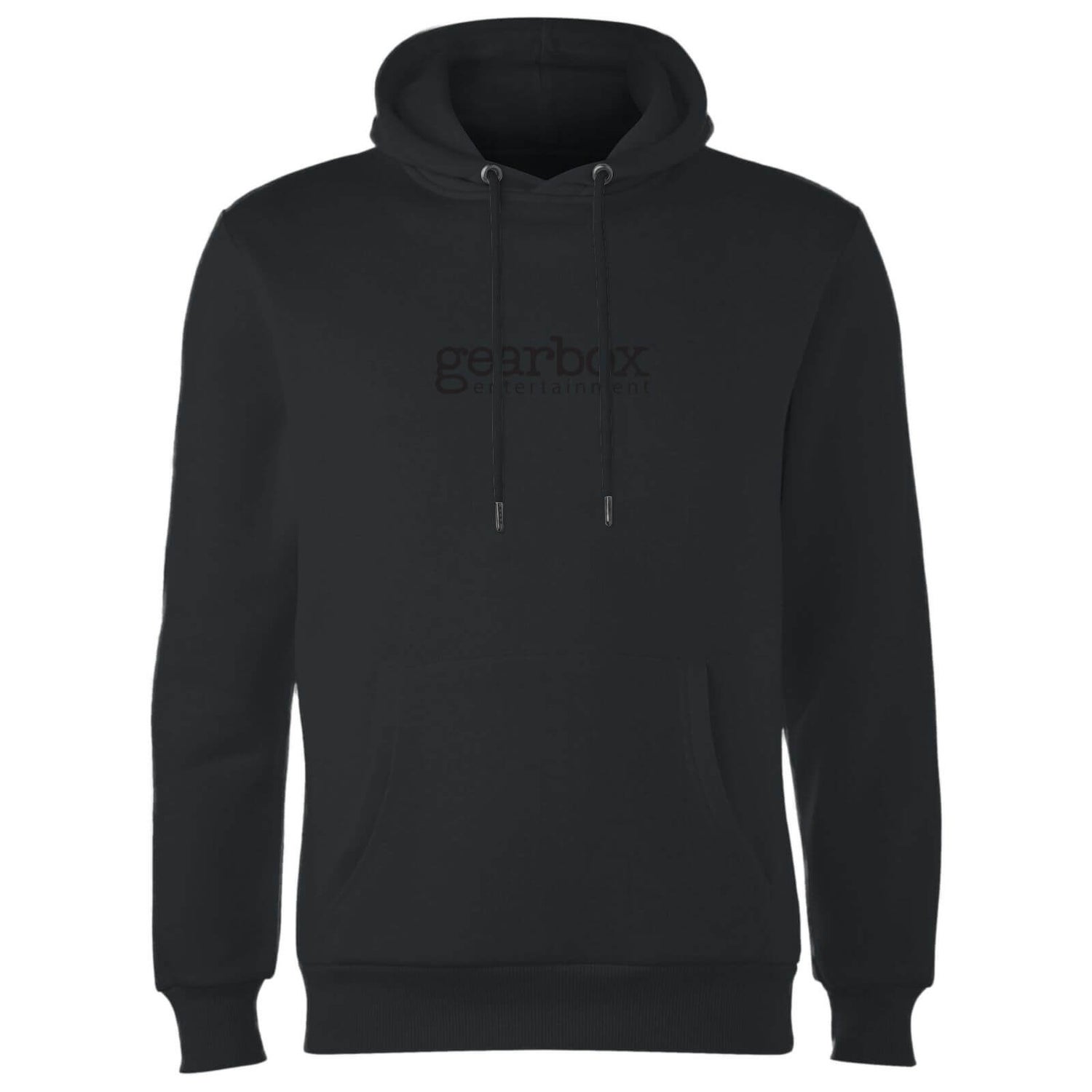 Gearbox Logo Black On Black Hoodie - Black