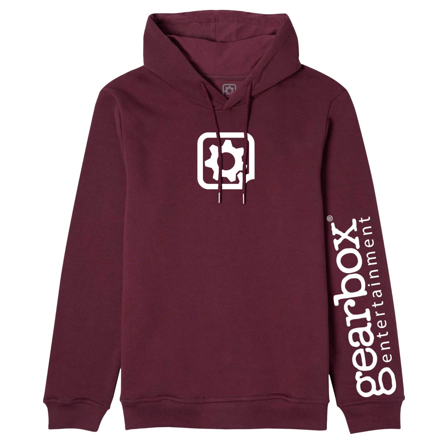 Gearbox Logo Hoodie - Burgundy