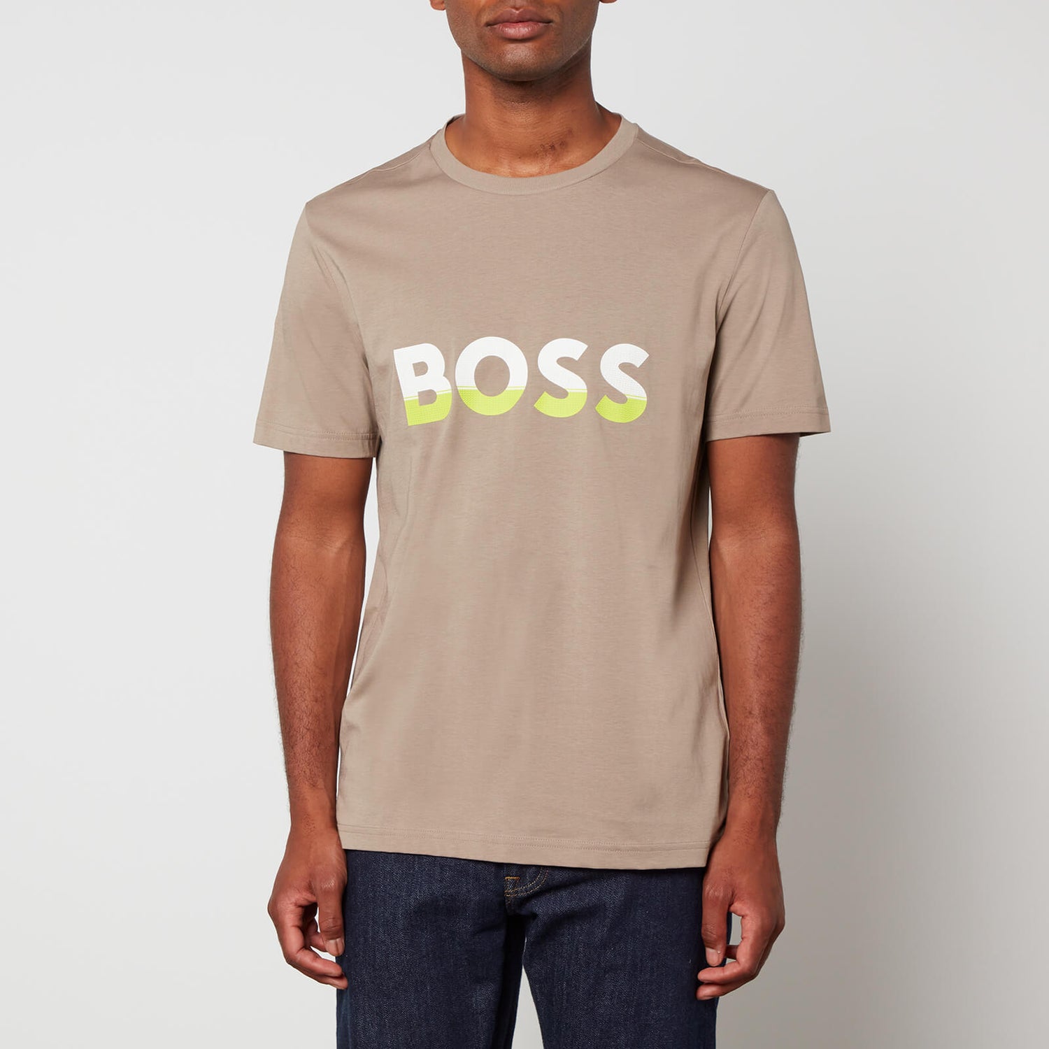 Boss Green Tee 1 Cotton-Jersey T-Shirt - XL