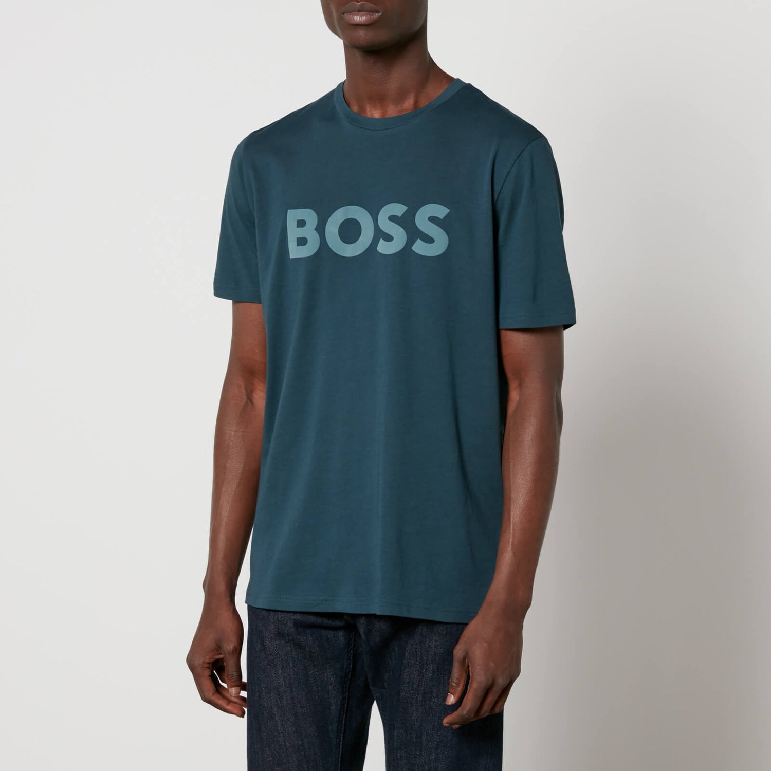 BOSS Orange Thinking Cotton-Jersey T-Shirt