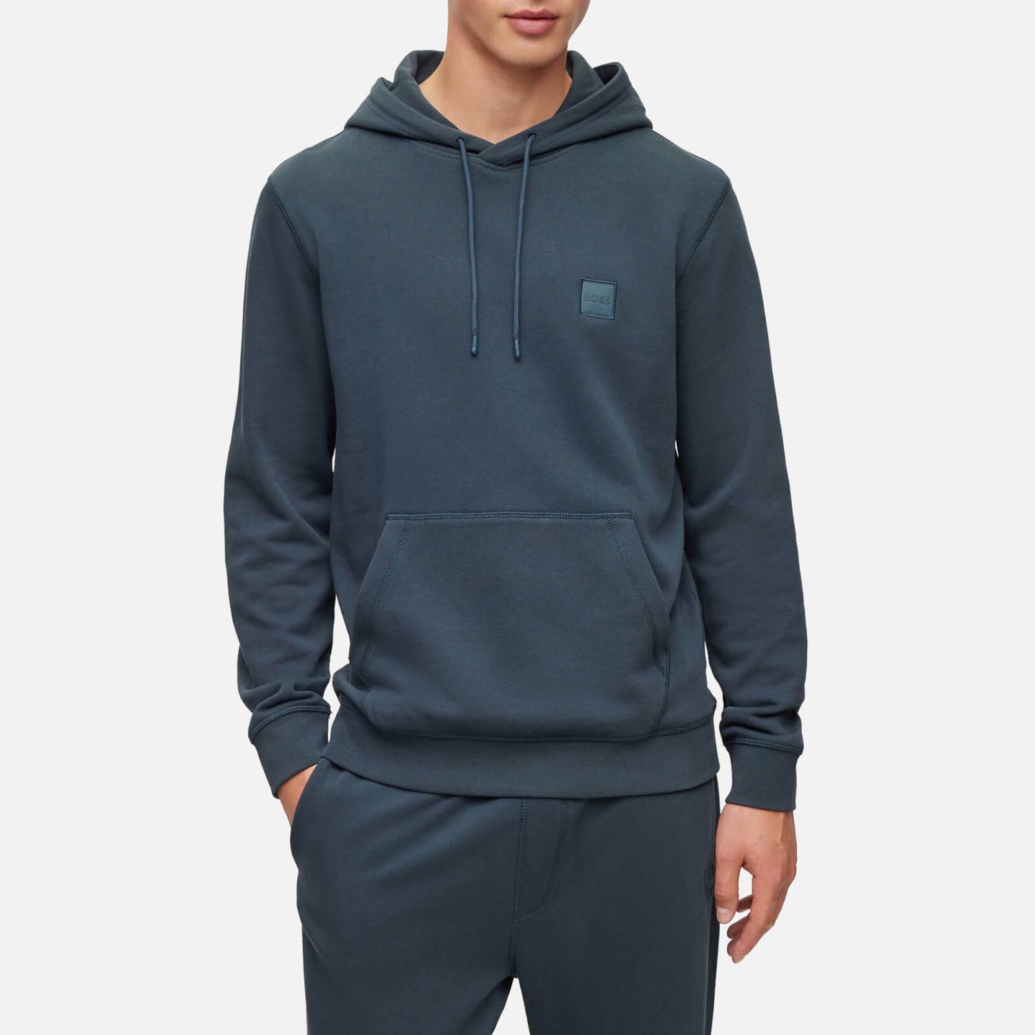 BOSS Orange Wetalk Cotton-Jersey Hoodie