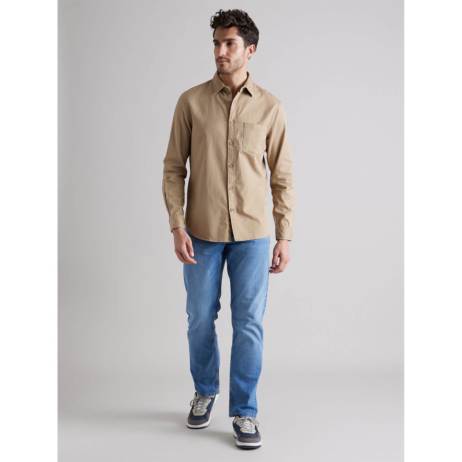 Celio denim cheap shirt