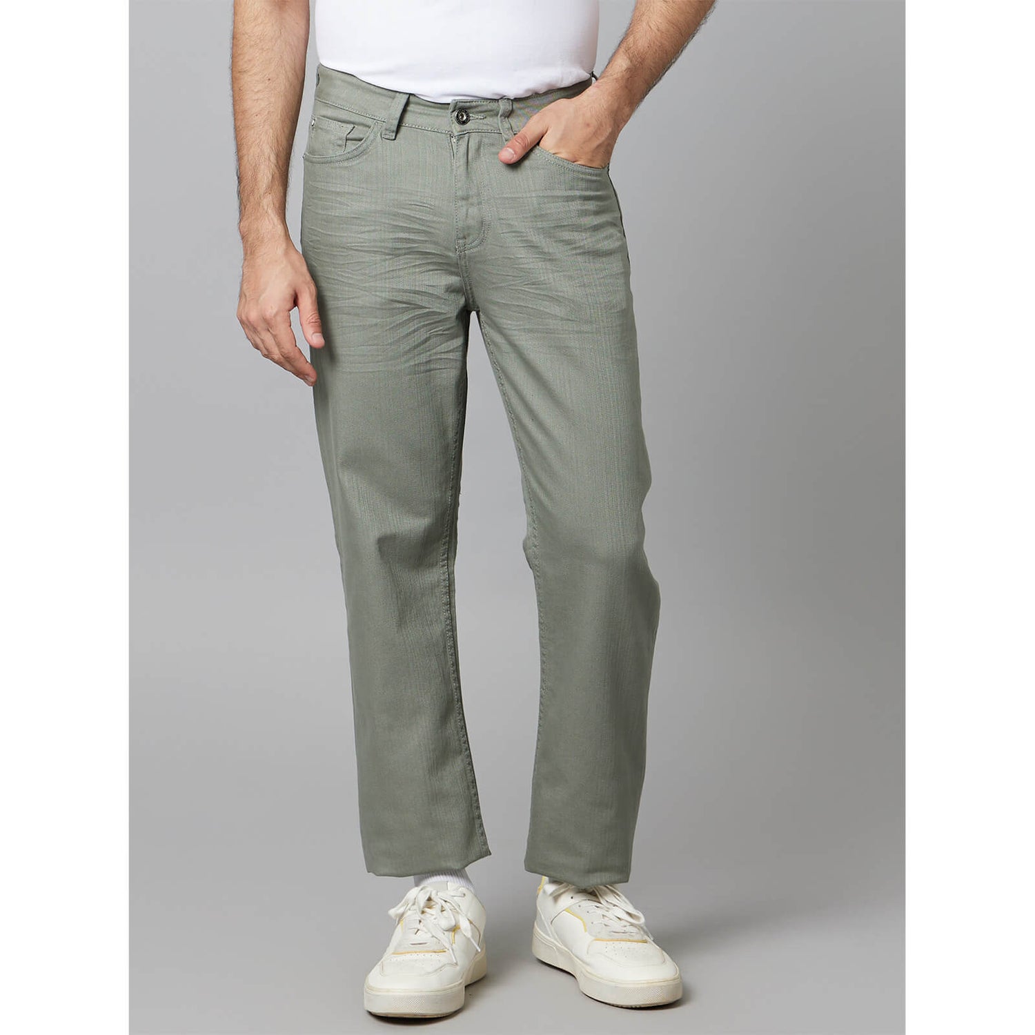 Olive coloured best sale jeans