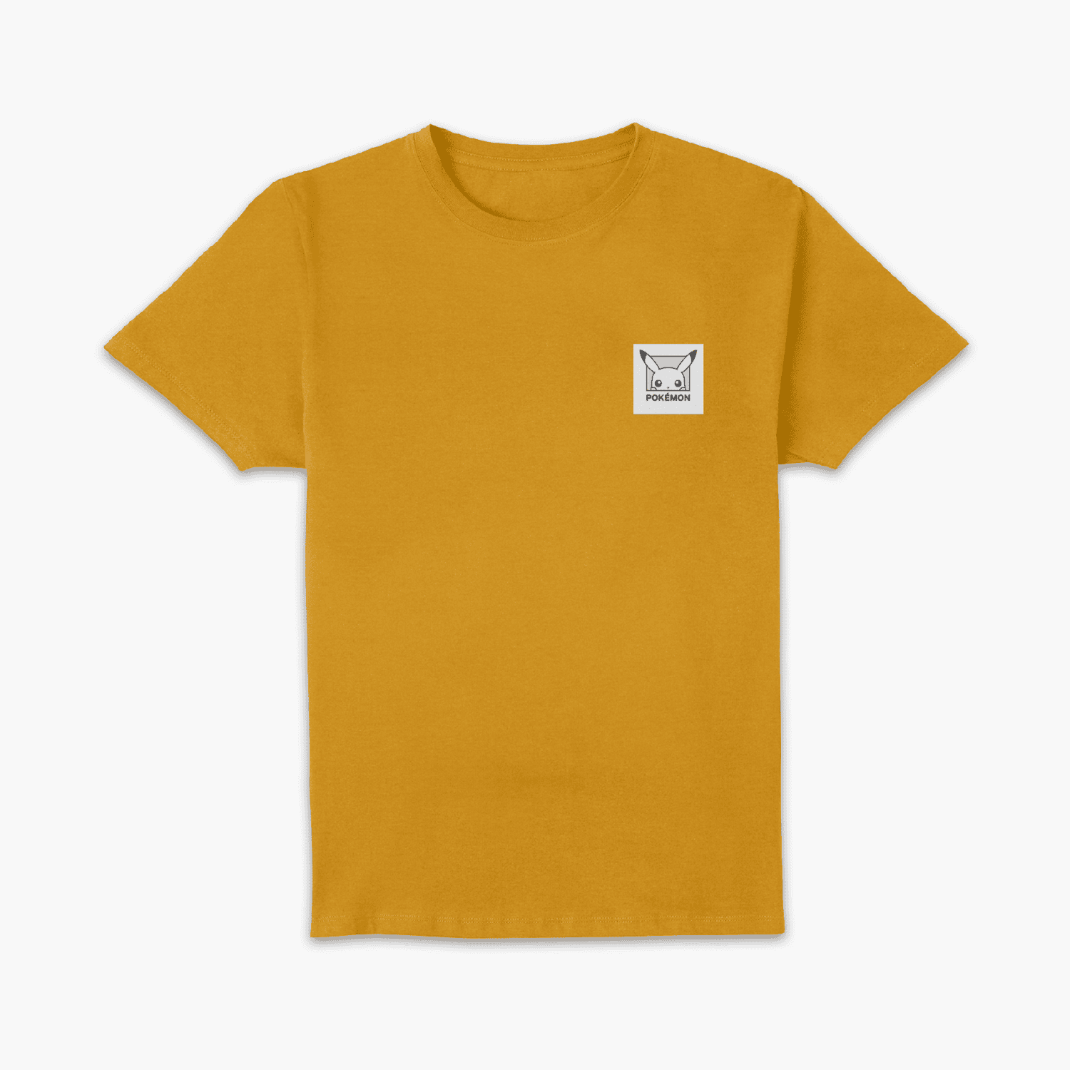 Pokémon Pikachu Patch Unisex T-Shirt - Mustard