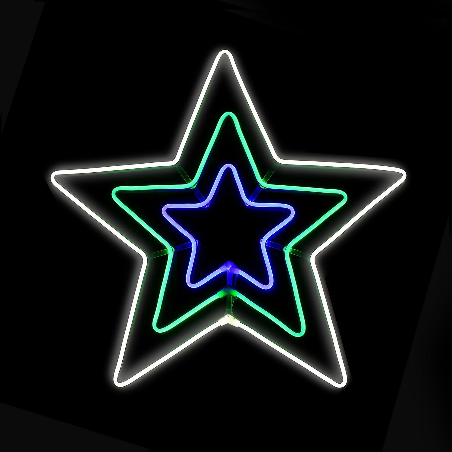 Neon star christmas light cheap
