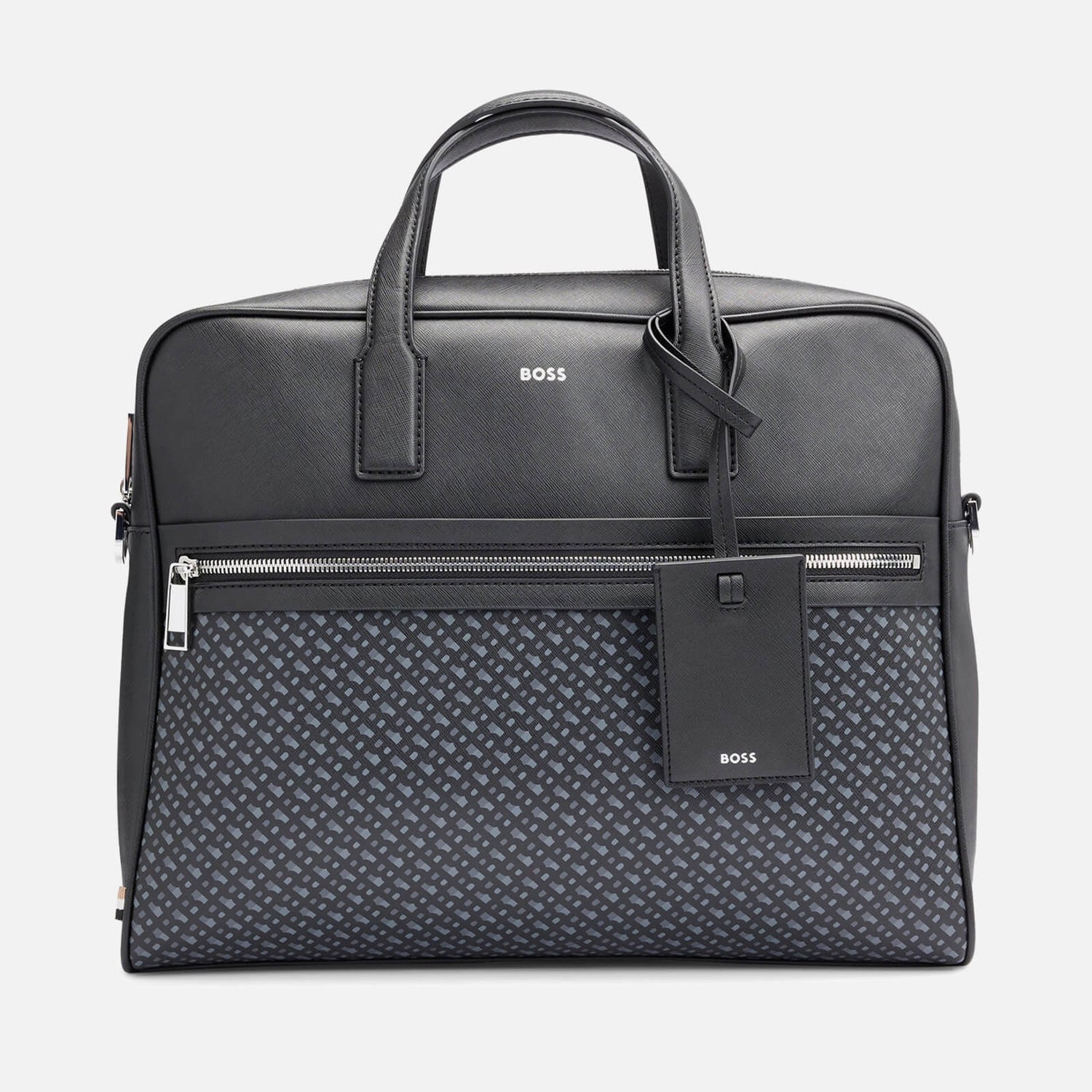 BOSS Black Men's Zair Leather Document Case