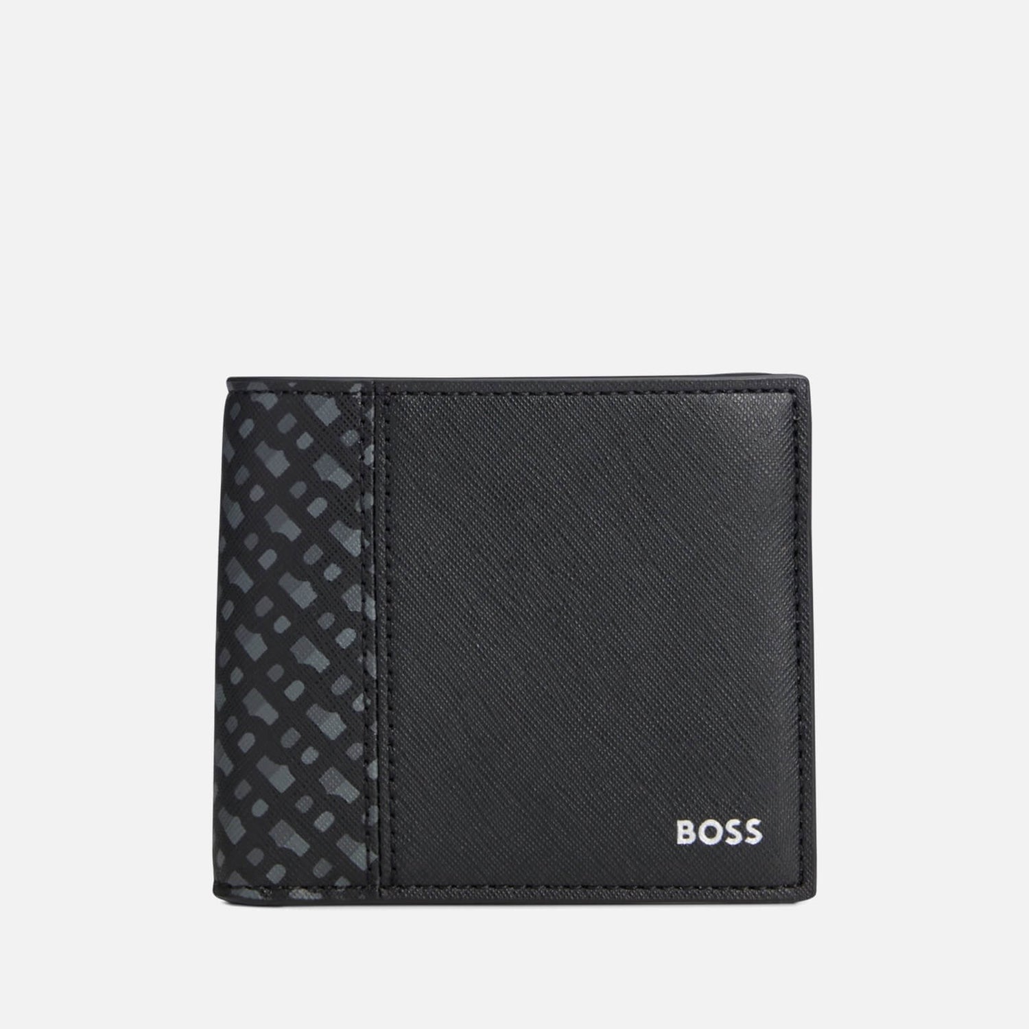 BOSS Black Zair Cross-Grained Leather Wallet