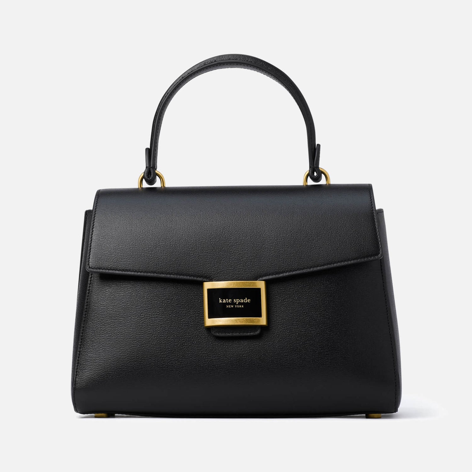 Kate Spade New York Katy Textured Leather Medium Top Handle Bag