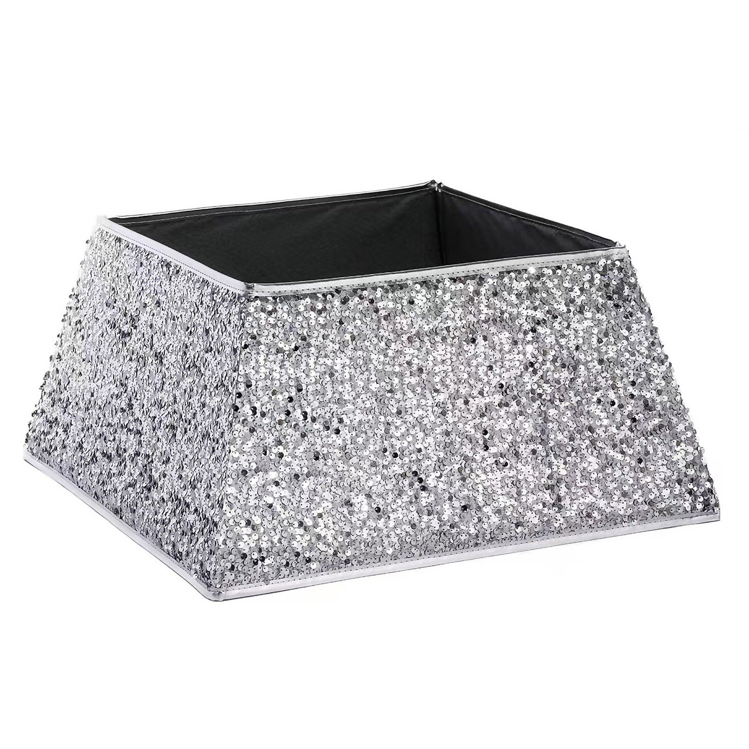 Silver sparkly tree skirt online