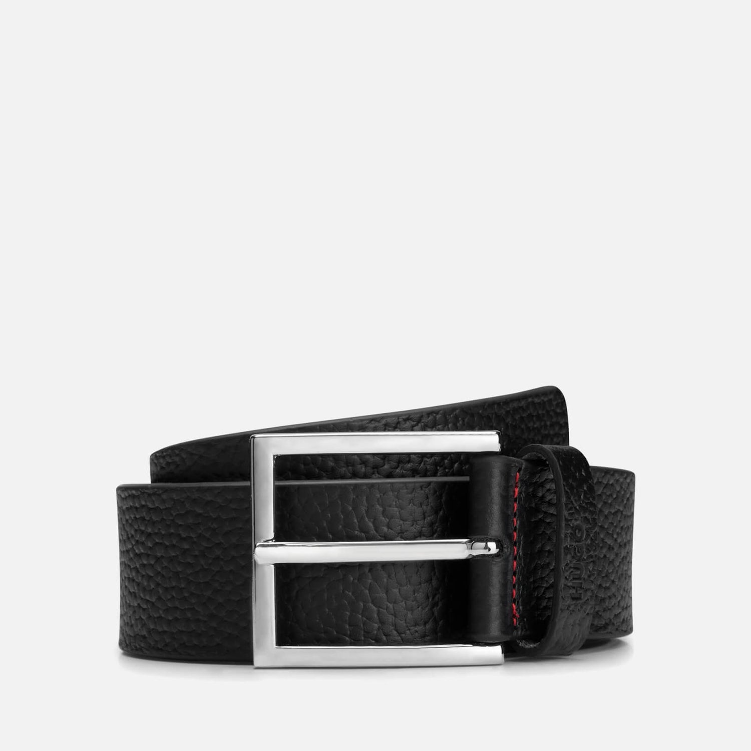 HUGO Giaspo Pebbled Leather Belt - 85cm