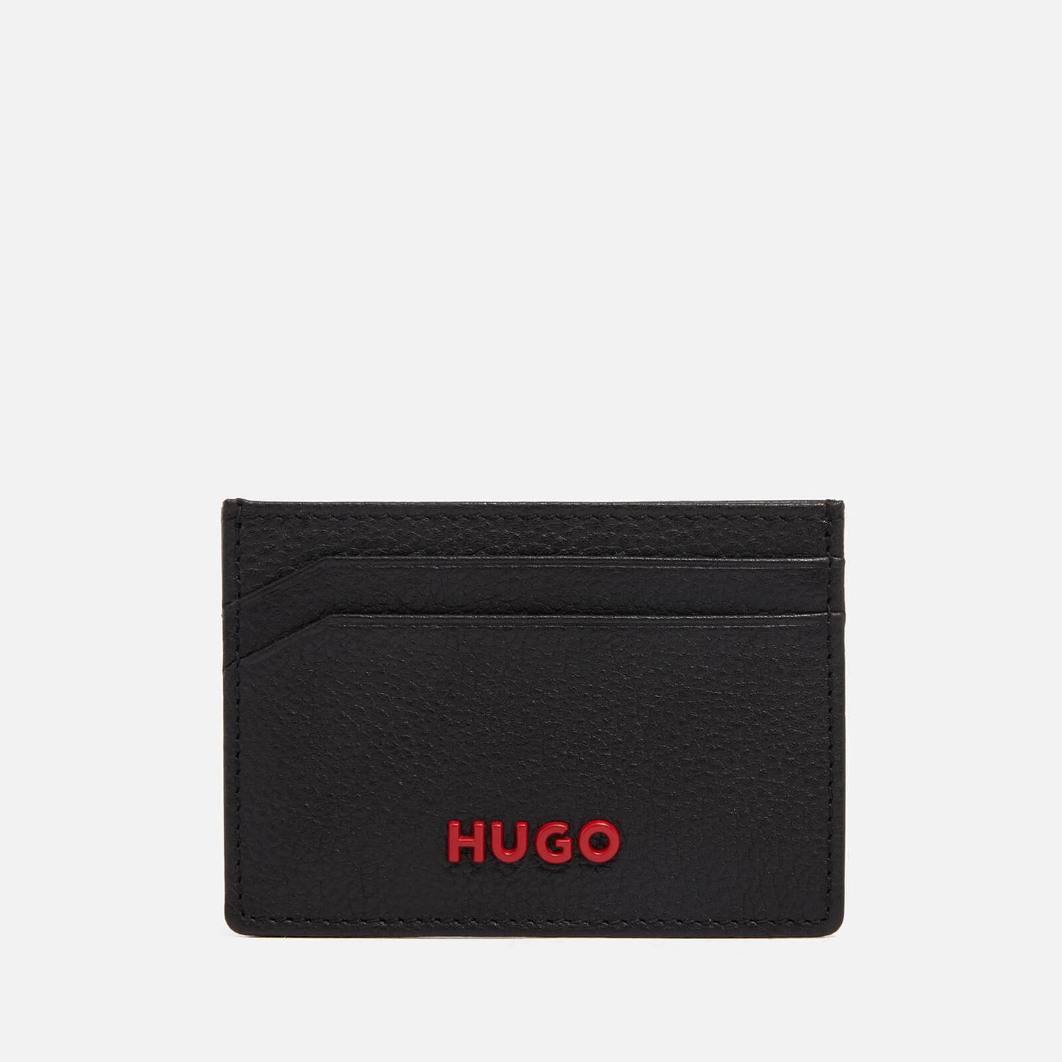 HUGO Subway Pebble-Grain Leather Cardholder